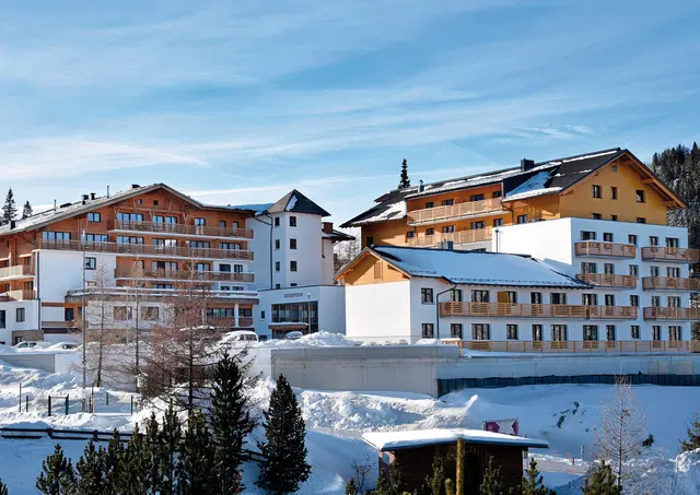 Das Alpenhaus Katschberg.1640 Aussenansicht