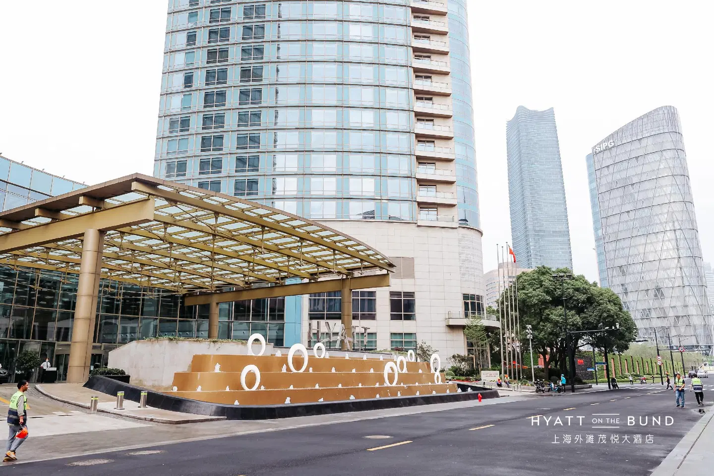 Hyatt on the Bund, Shanghai Aussenansicht