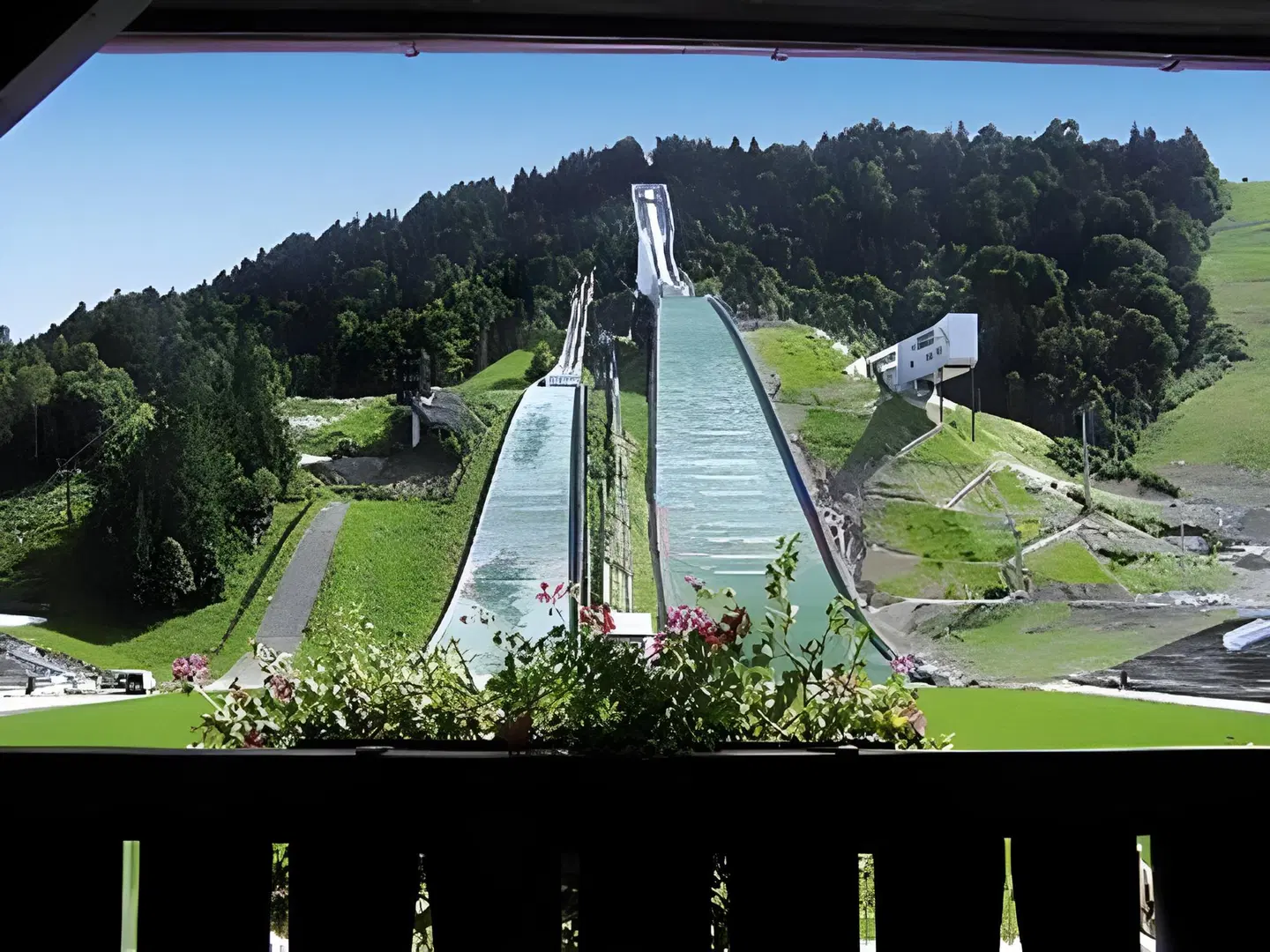 Olympiahaus-Skistadion Garten
