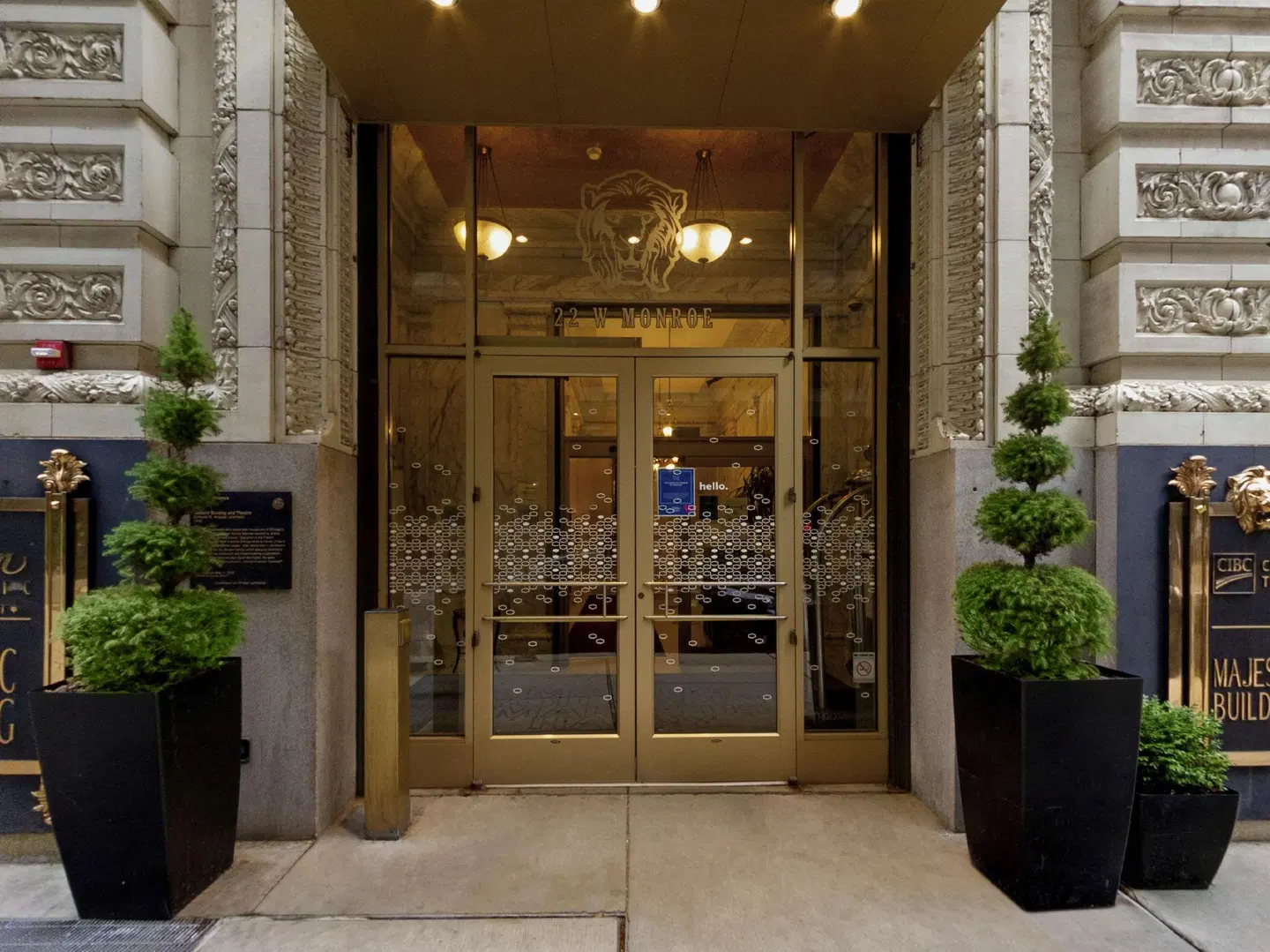 Hampton Inn Majestic Chicago Theatre District Aussenansicht