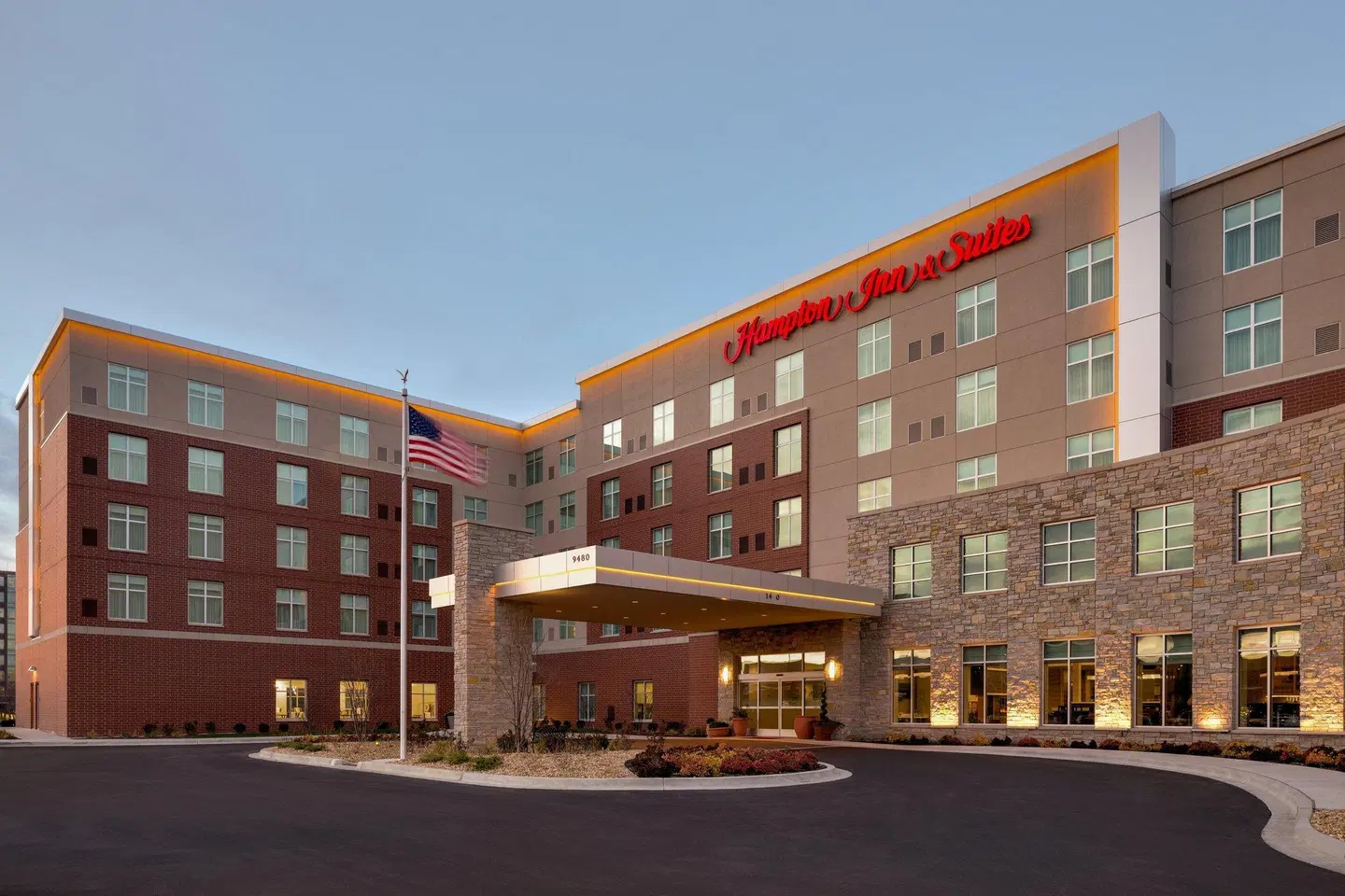 Hampton Inn & Suites Rosemont Chicago O'Hare Aussenansicht