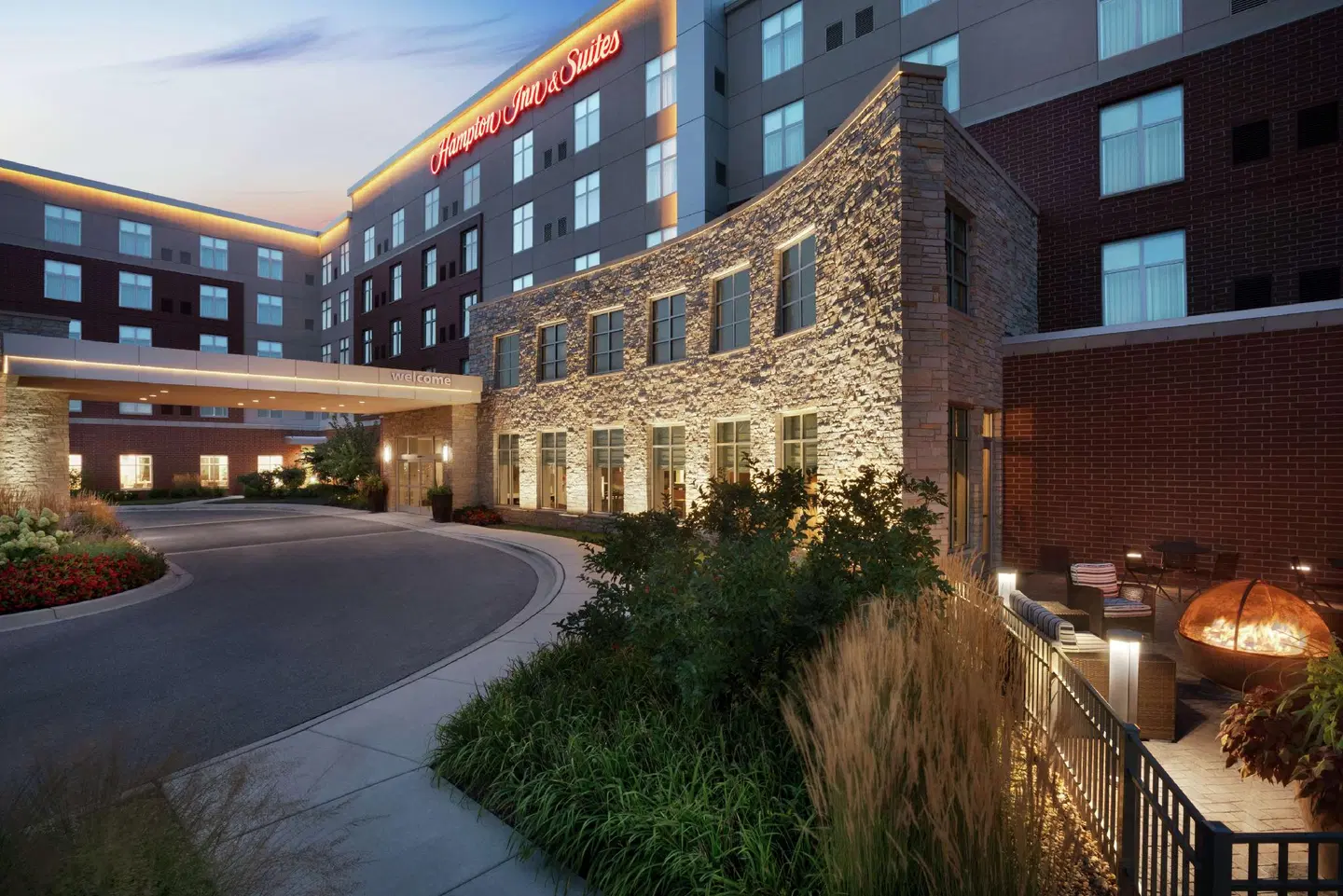 Hampton Inn & Suites Rosemont Chicago O'Hare Aussenansicht