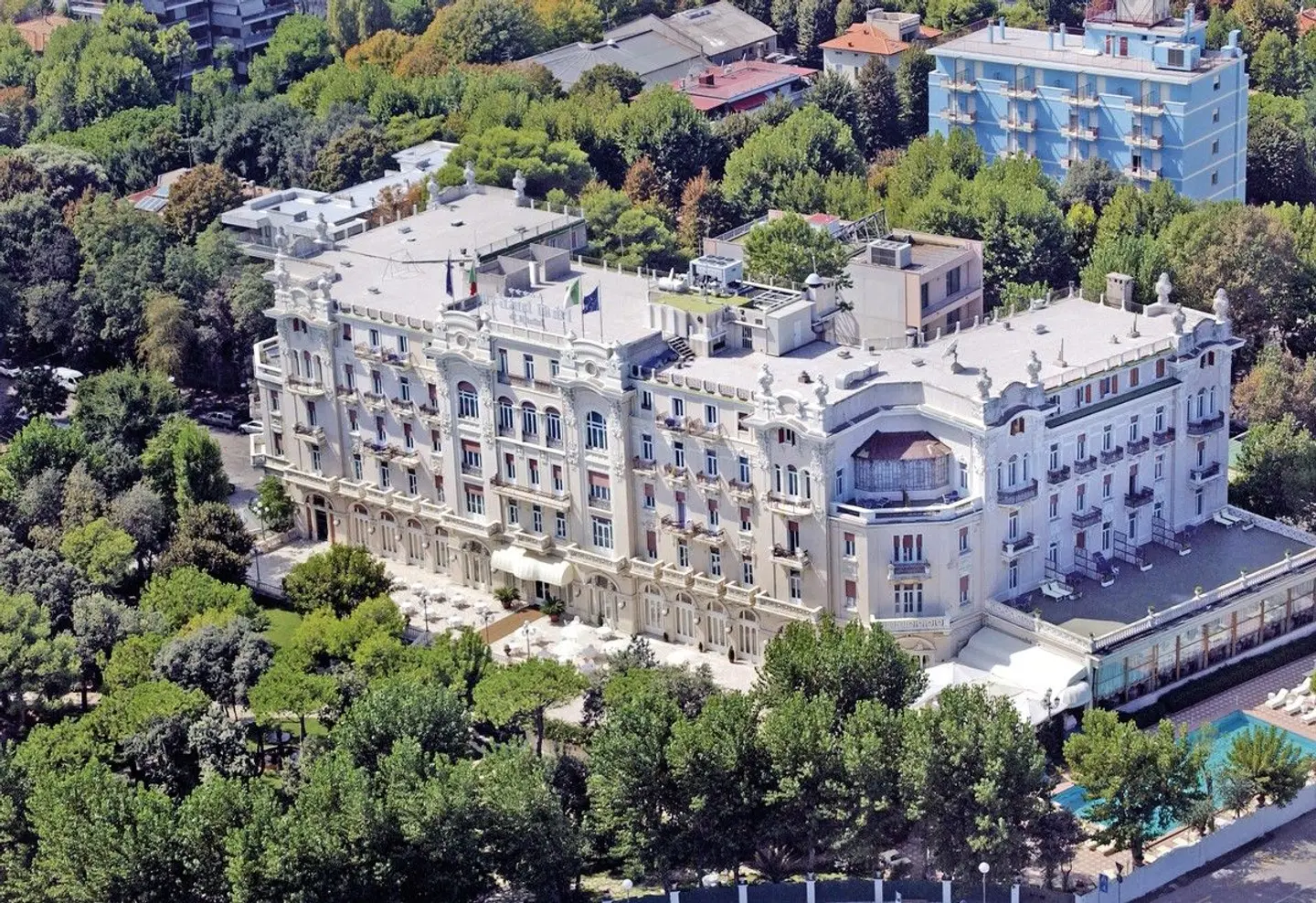 Grand Hotel Rimini & Residenza Parco Fellini Aussenansicht
