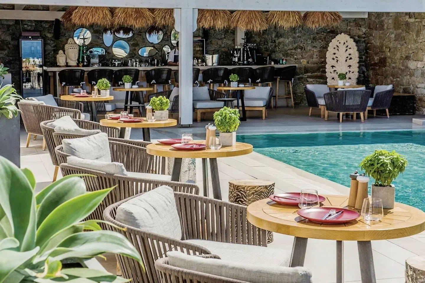 Myconian Naia, Luxury Suites Terrasse