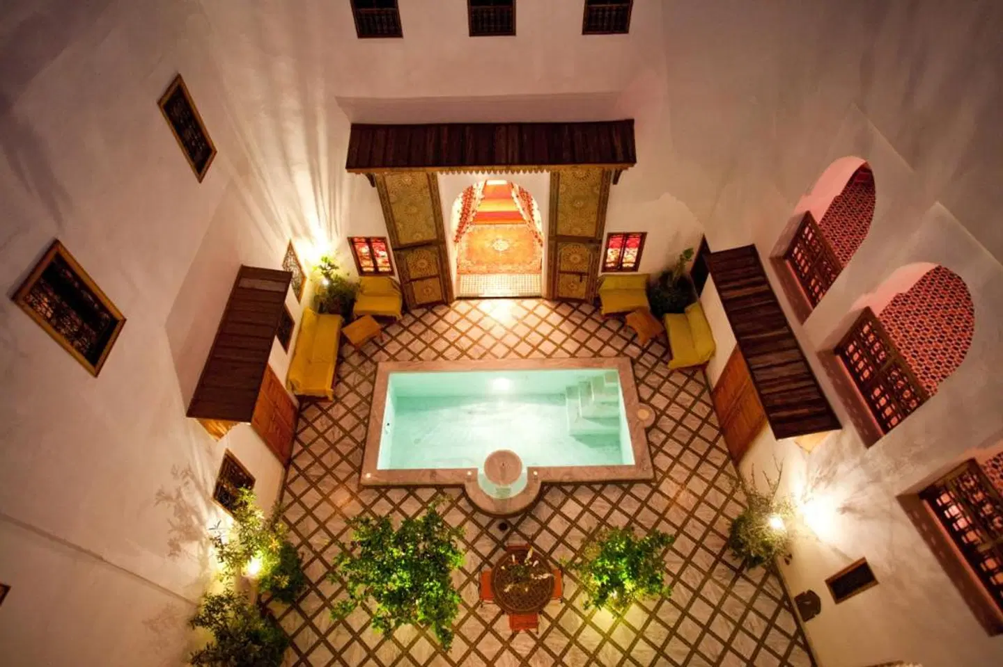 Riad Zineb Hallenbad