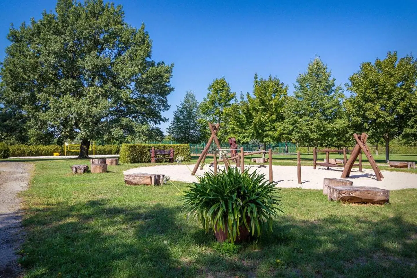 SeeHotel Großräschen Garten