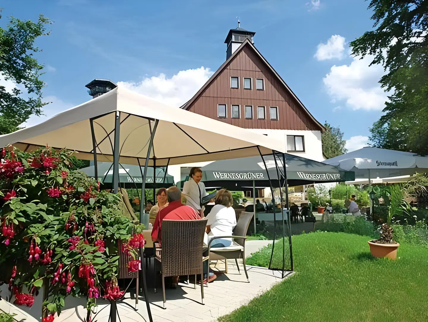 Hotel & Restaurant Bühlhaus Terrasse