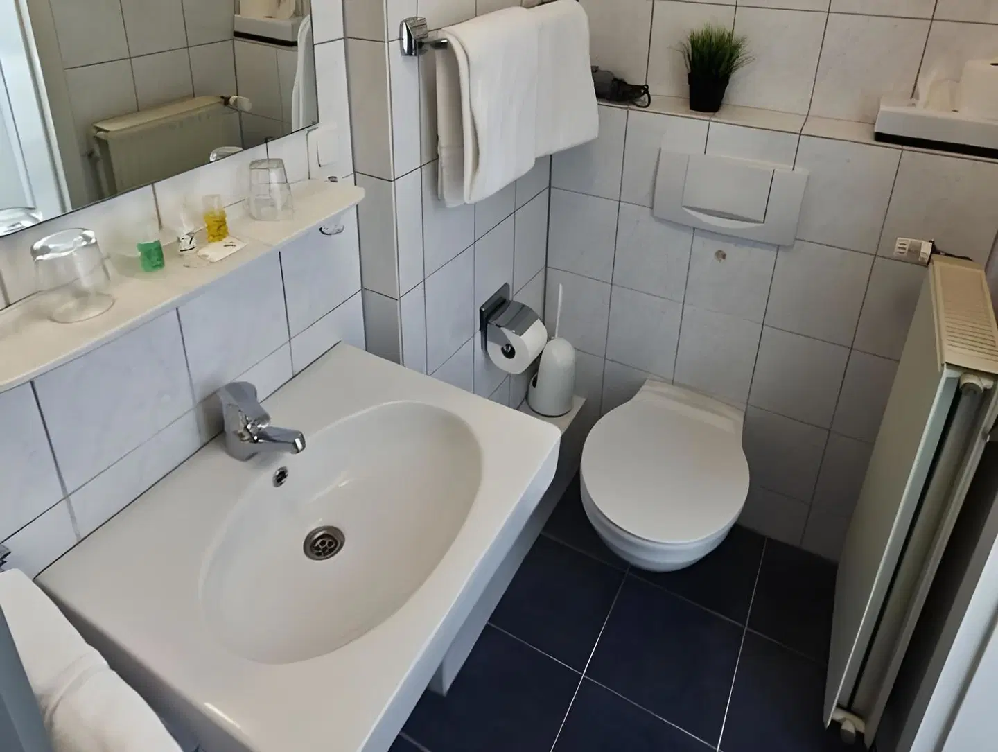 AKZENT Strandhotels Seestern, Delphin & Lachs Badezimmer