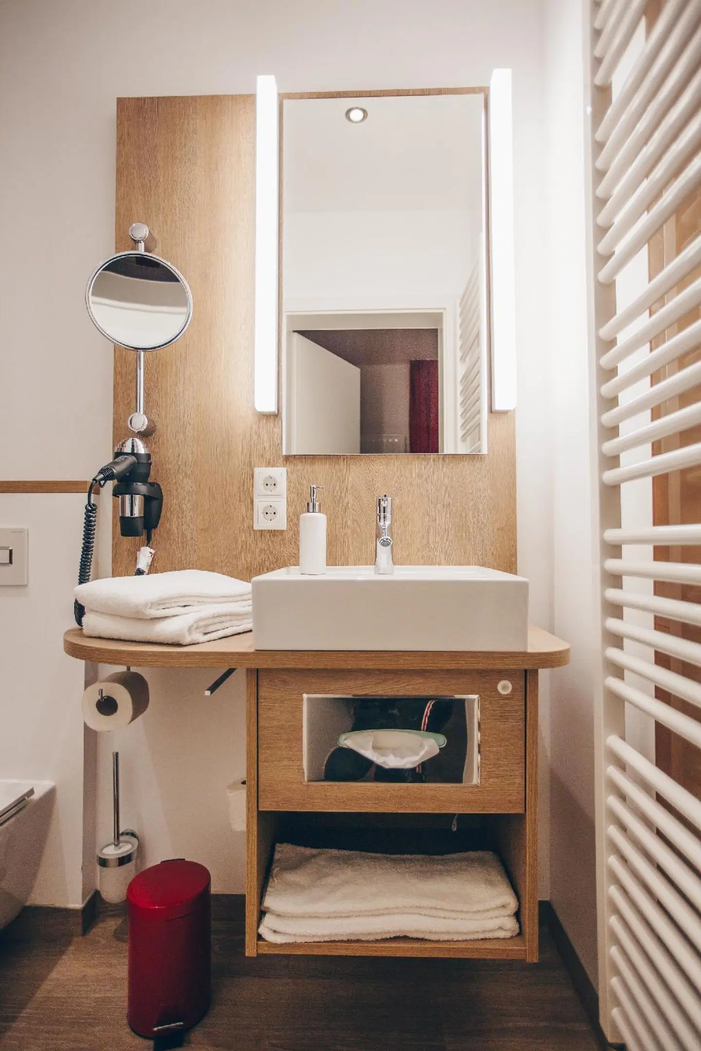 Hotel Luckys Inn Badezimmer