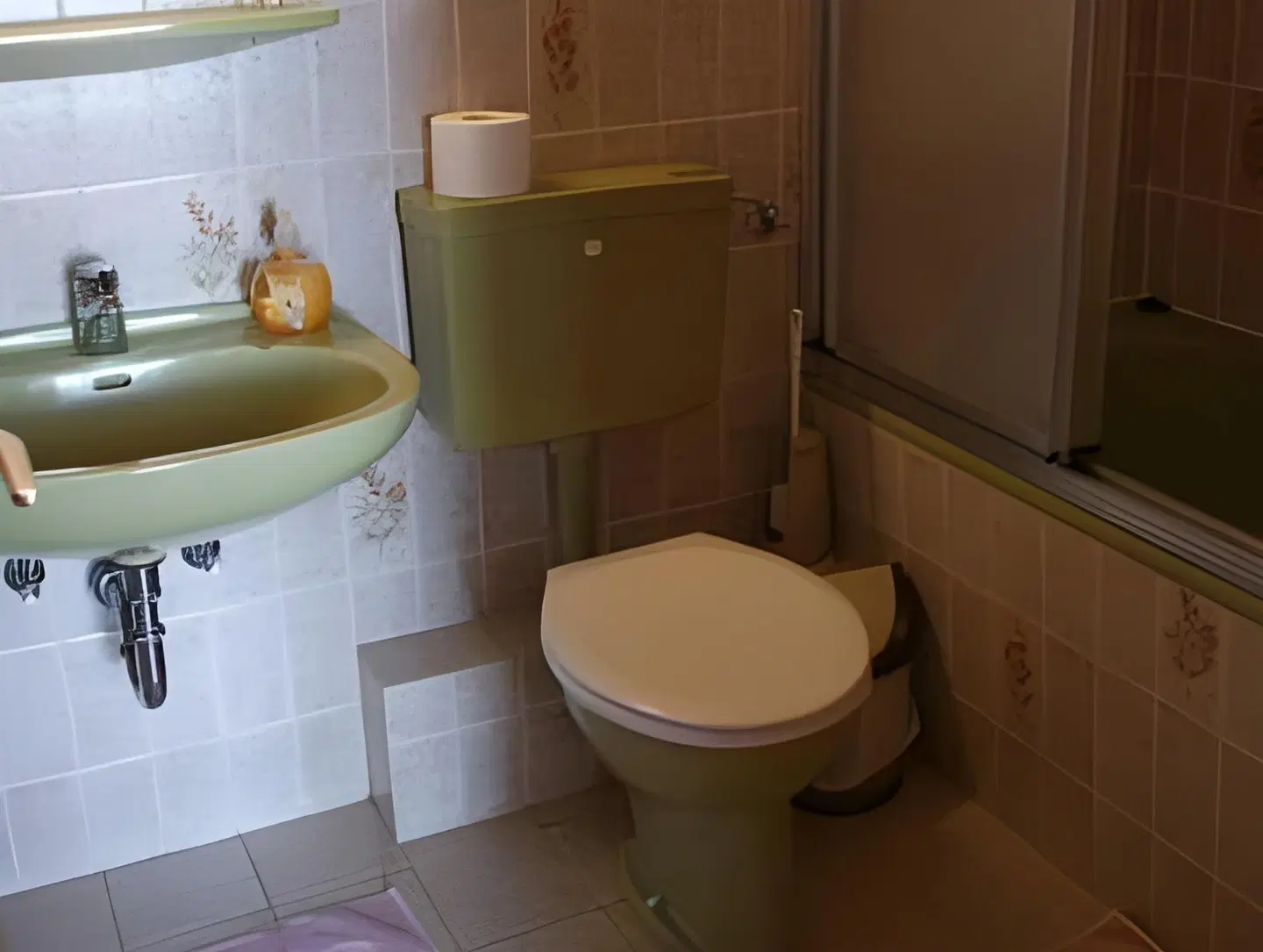 Fernblick Badezimmer