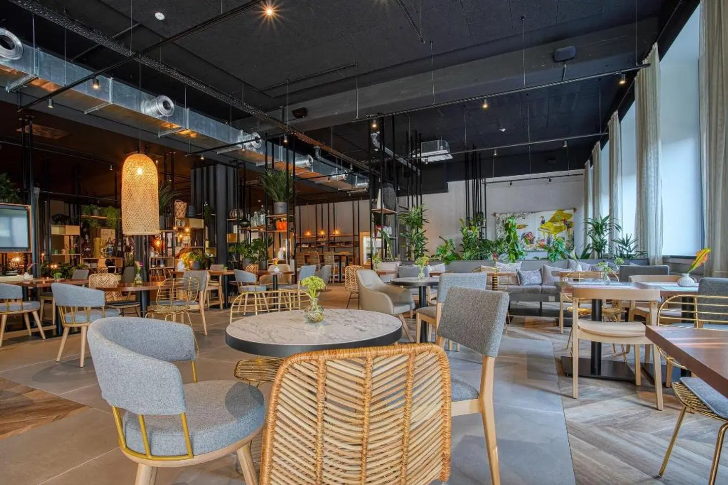 Ninetynine Hotel Wuppertal Terrasse