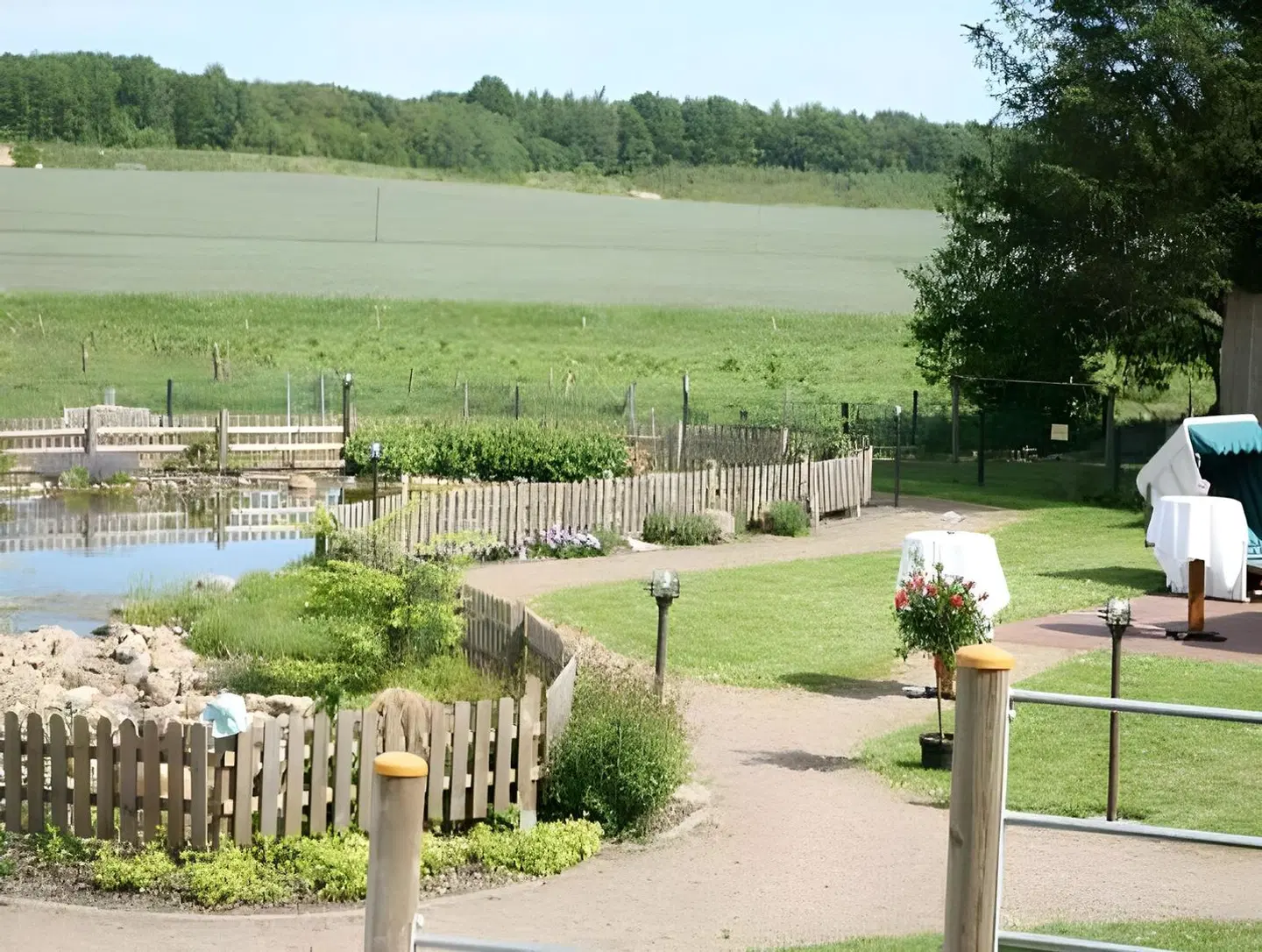 Dreimädelhaus Kirchseelte Garten