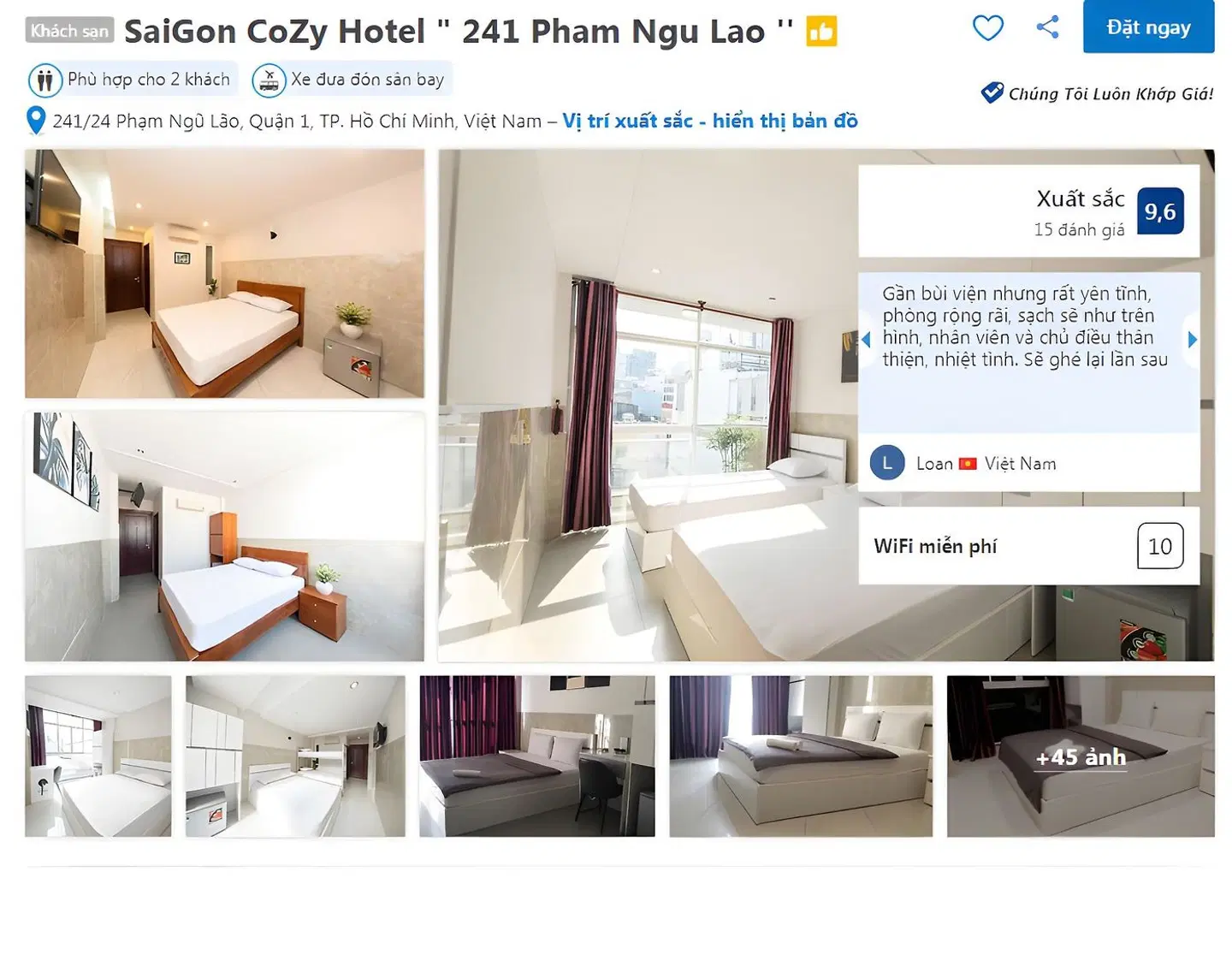 Saigon Cozy Hotel MODEL_IMPRESSION