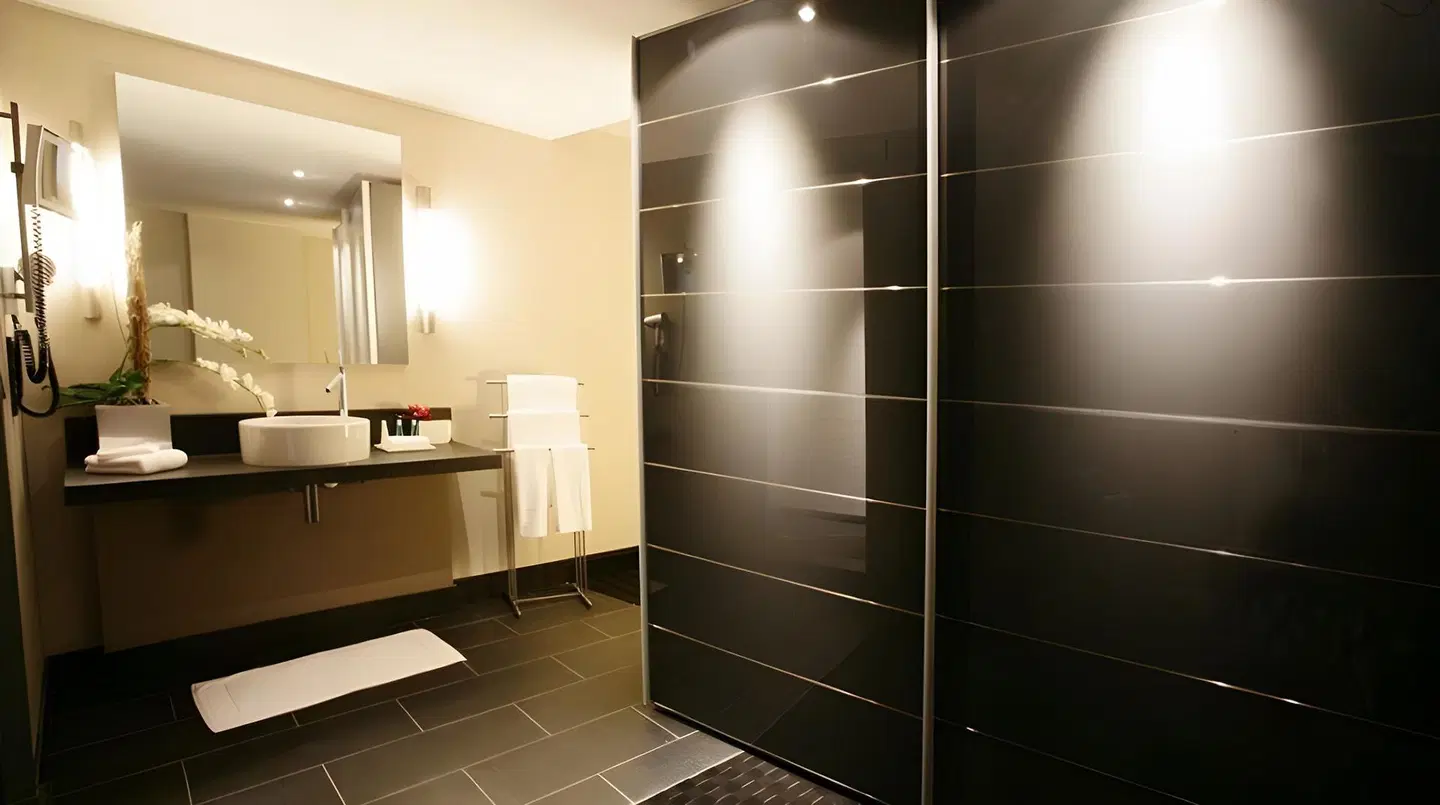 Hotel Boston Hamburg Badezimmer