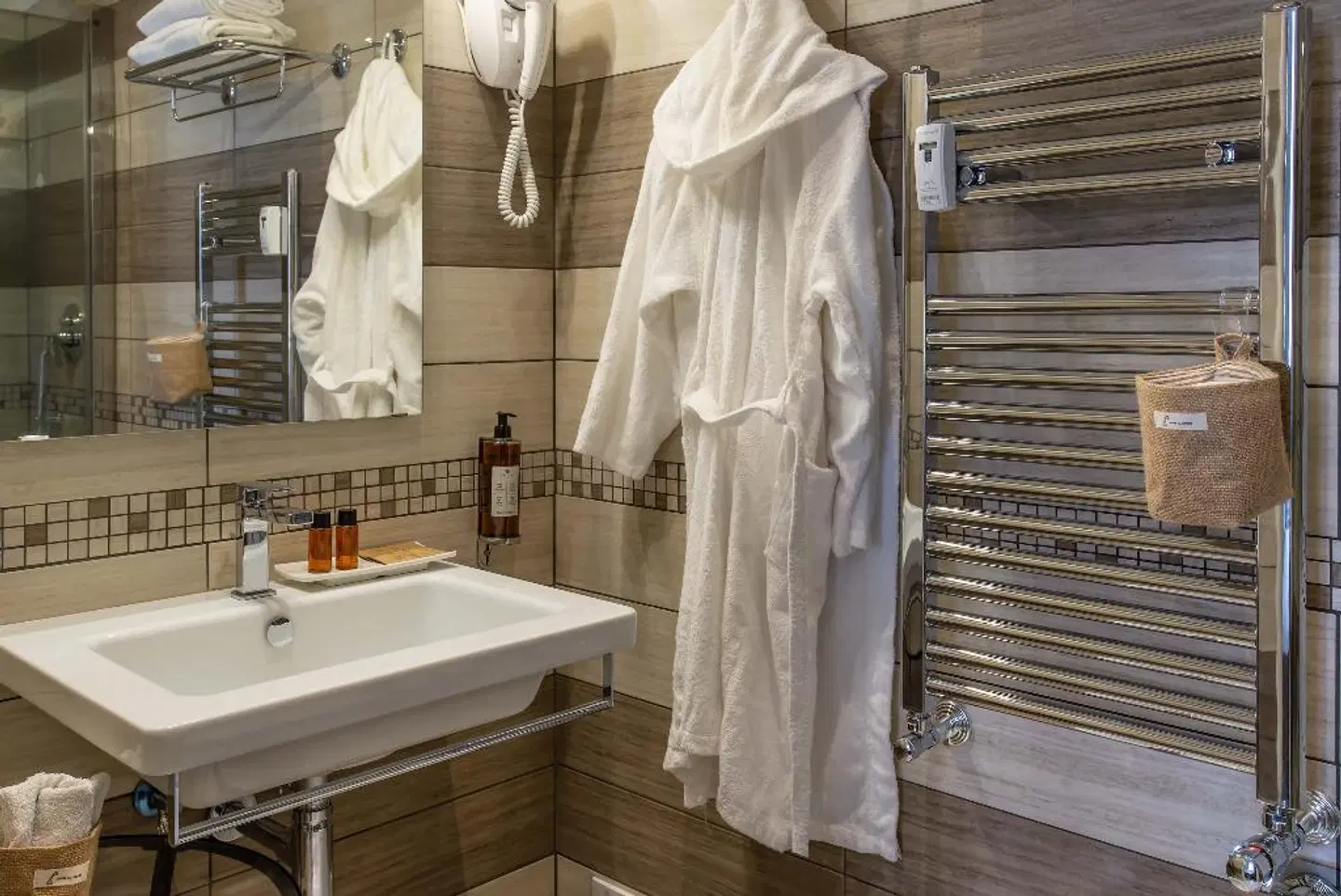 Rome Central Rooms Guest House o Affittacamere Badezimmer