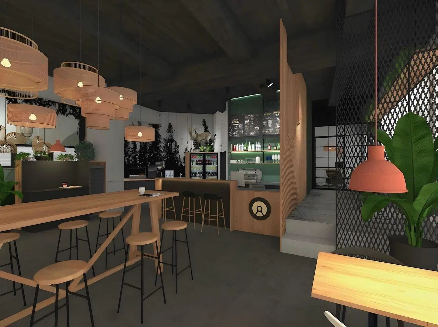 Capsule Hotel - Alpine Garden Zurich Airport Bar