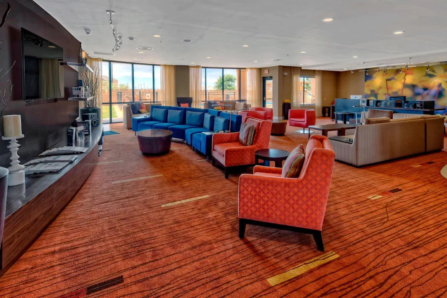 Courtyard by Marriott Midland LOUNGE_LOBBY