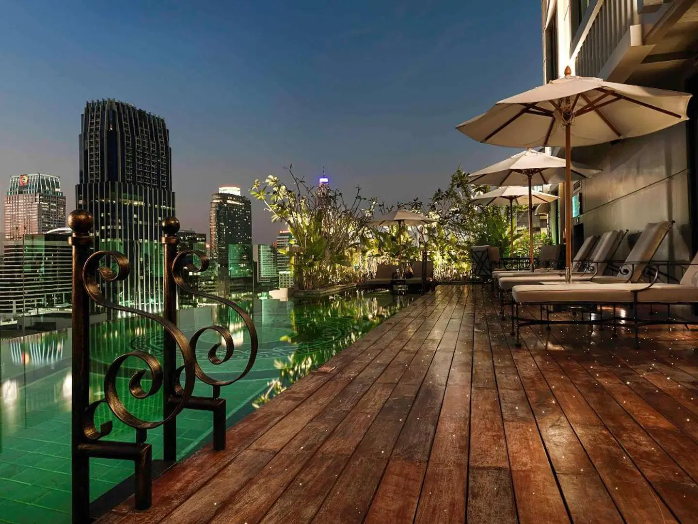 Hotel Muse Bangkok Autograph Collection Terrasse