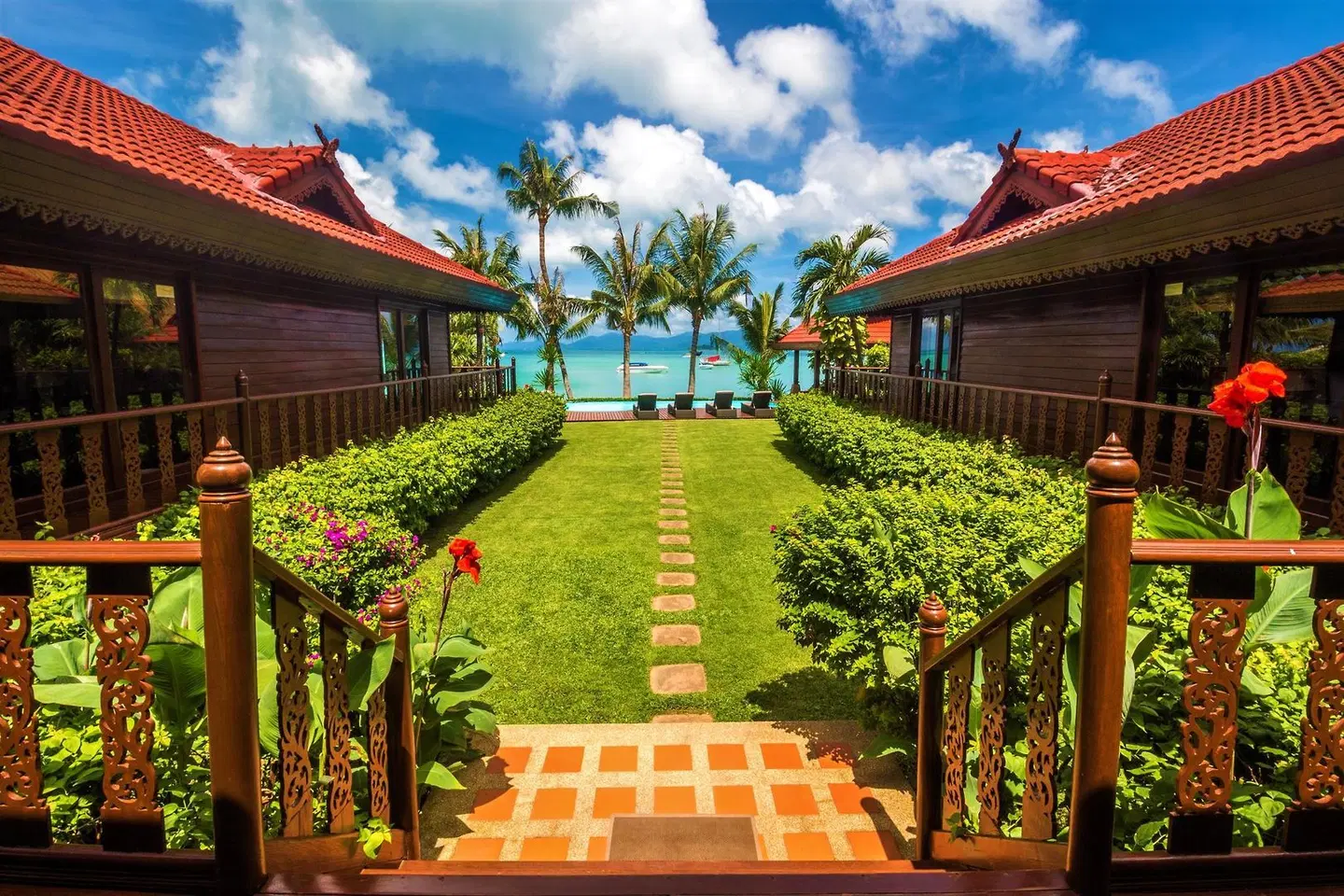 Erawan Villa Hotel Garten