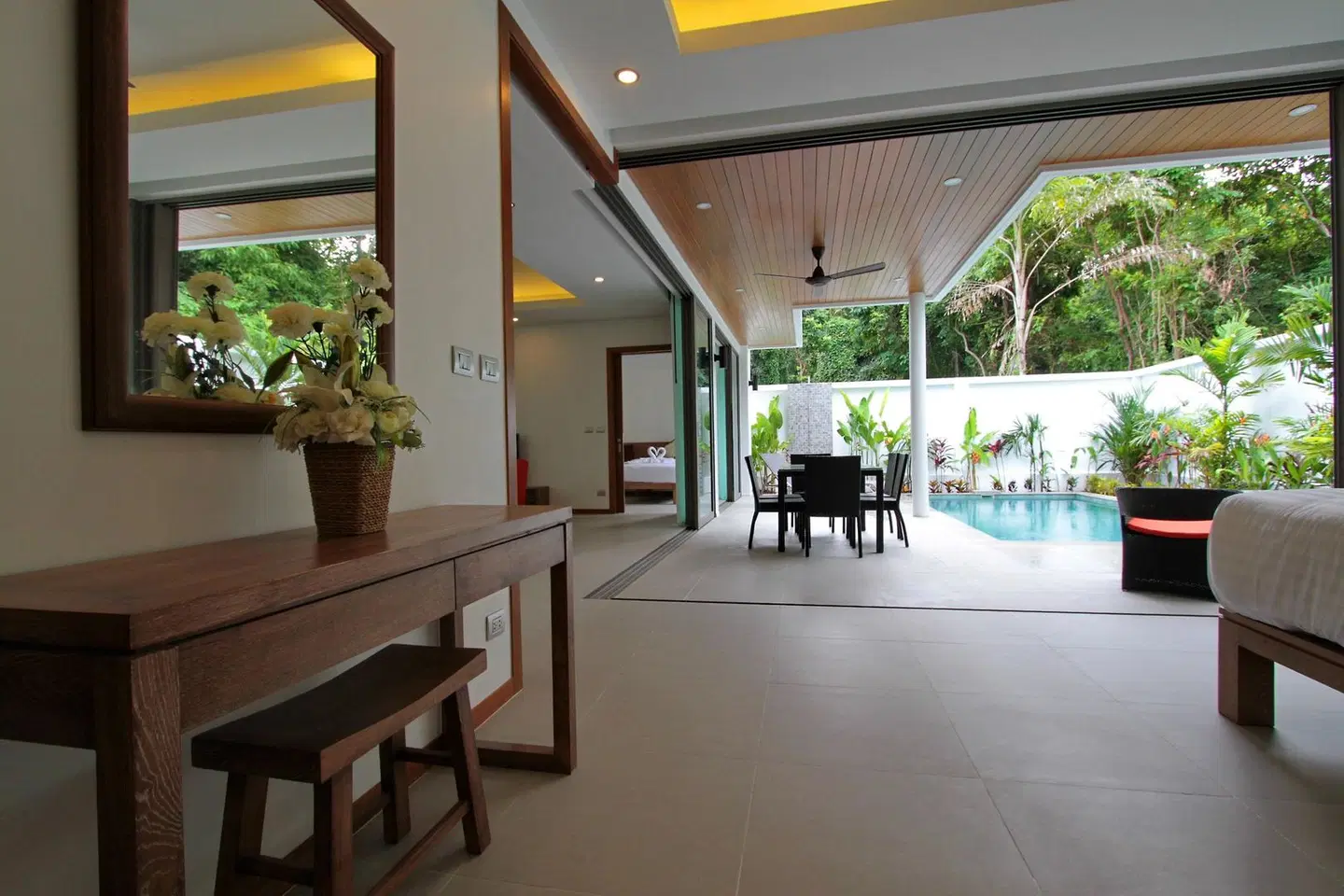 Ya Nui Beach Villas Terrasse