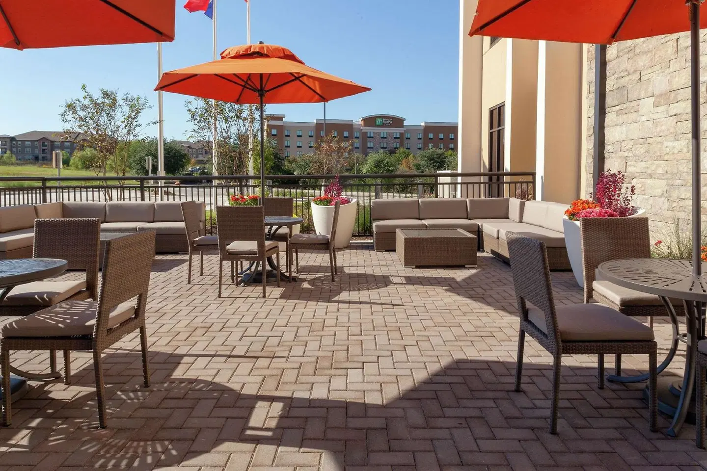 Hilton Garden Inn Waco Terrasse
