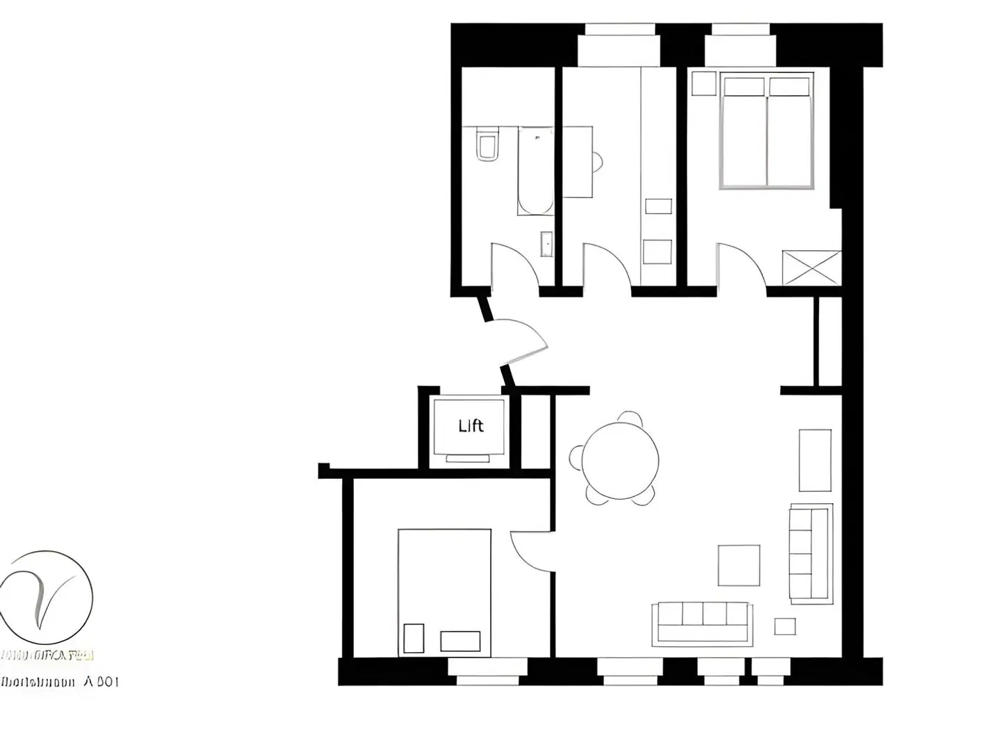VISIONAPARTMENTS Zurich Albertstrasse MODEL_IMPRESSION