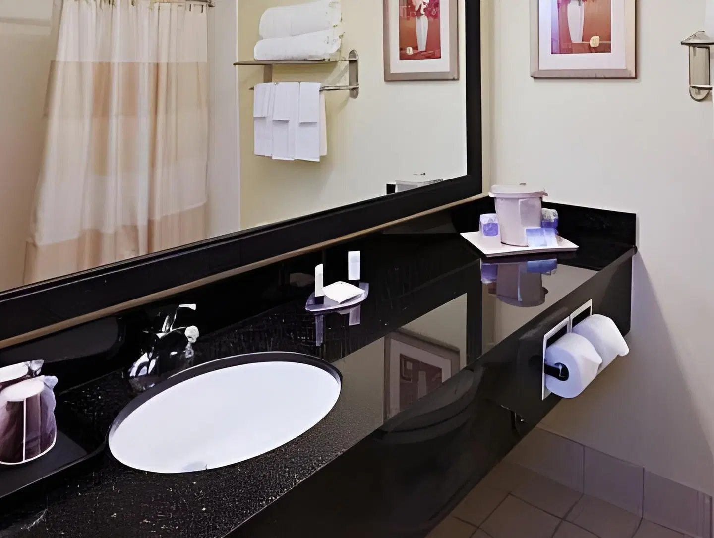 Fairfield Inn & Suites by Marriott Victoria Badezimmer