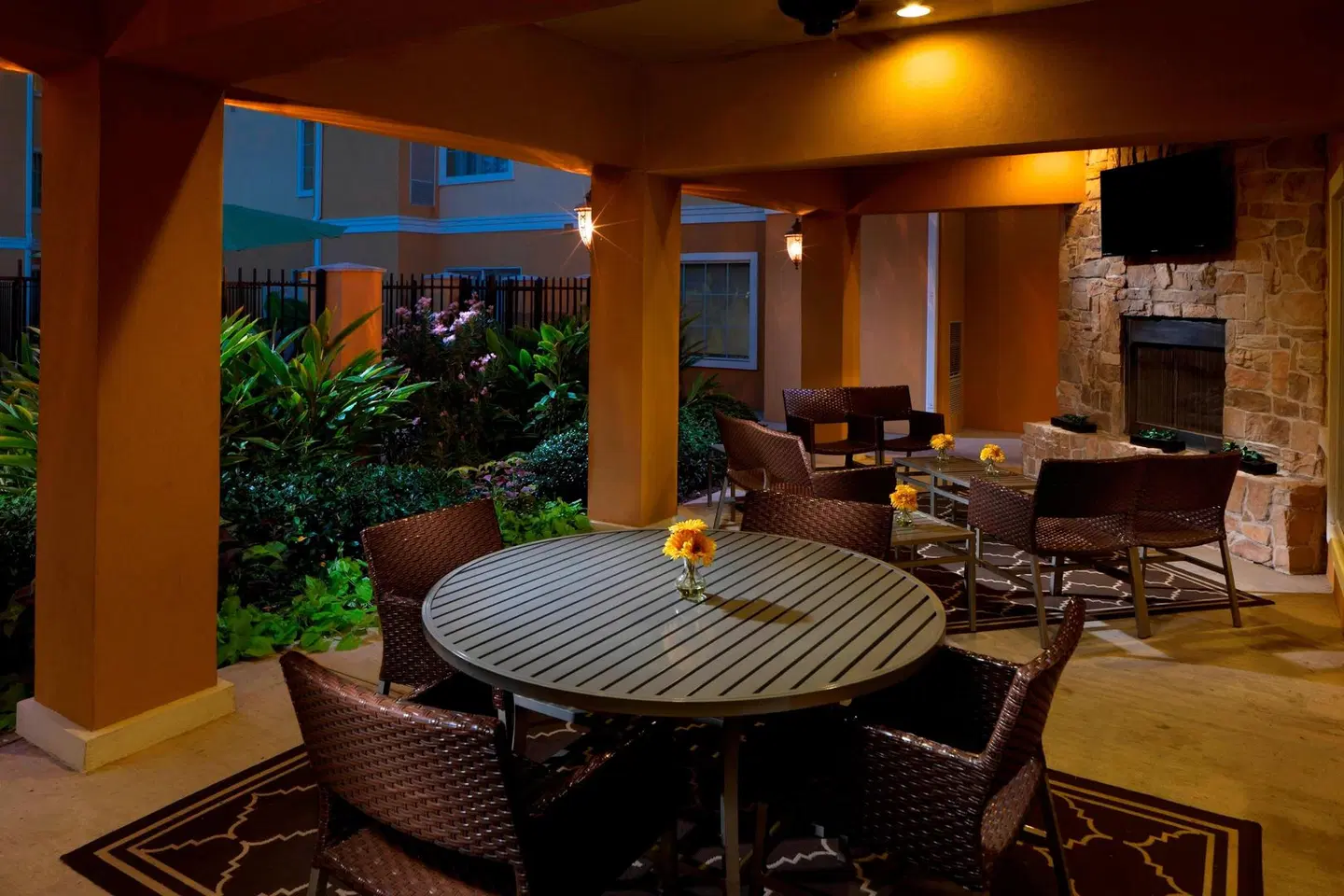 TownePlace Suites by Marriott Houston North/Shenandoah Terrasse