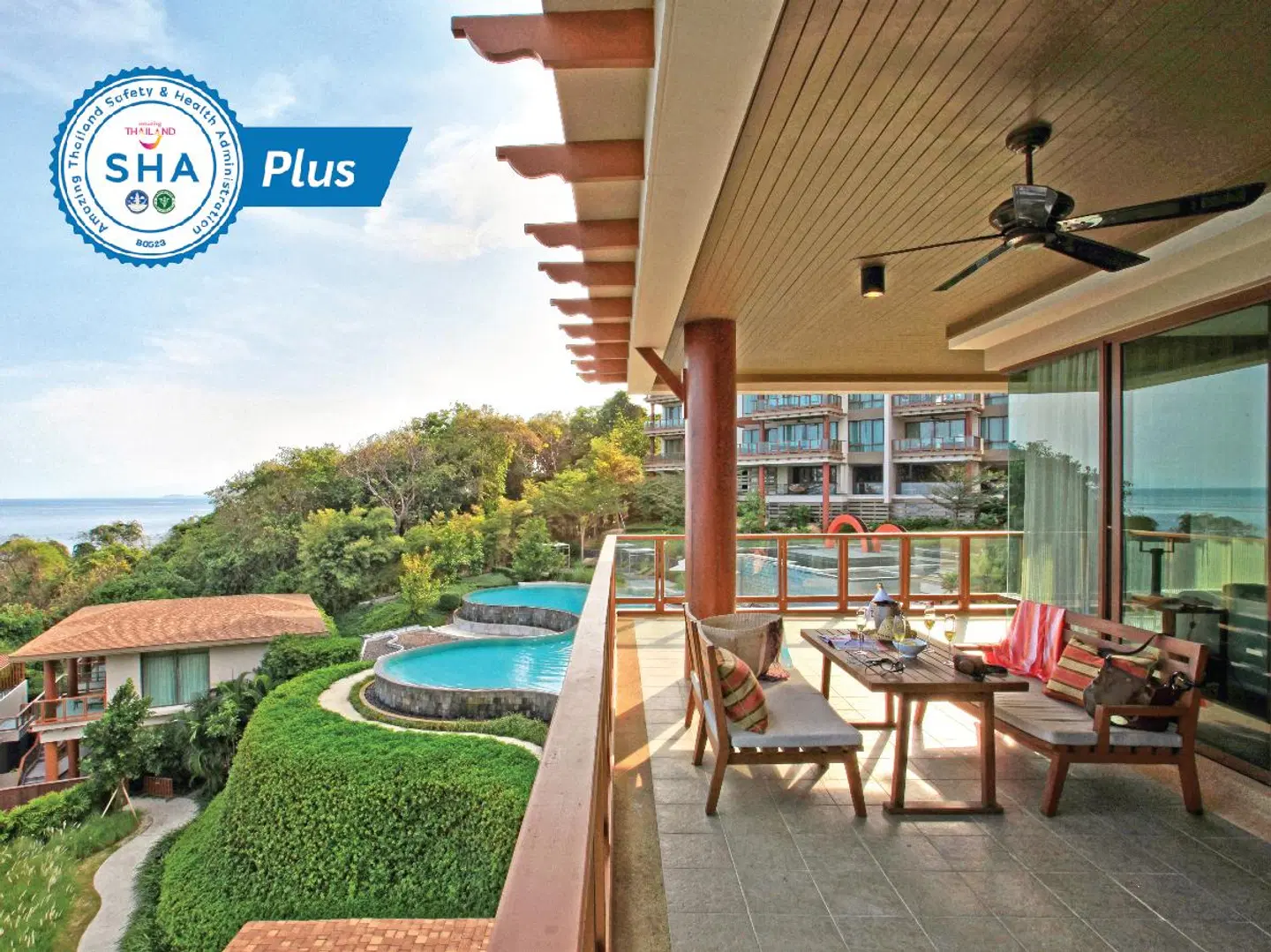 Shasa Resort & Residences Terrasse