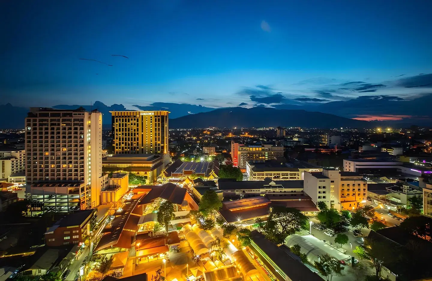 Nantra Chiangmai Riverfront Hotel Terrasse