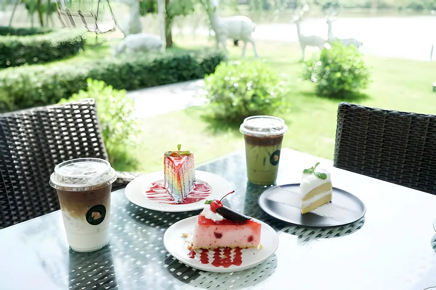Nantra Chiangmai Riverfront Hotel Garten