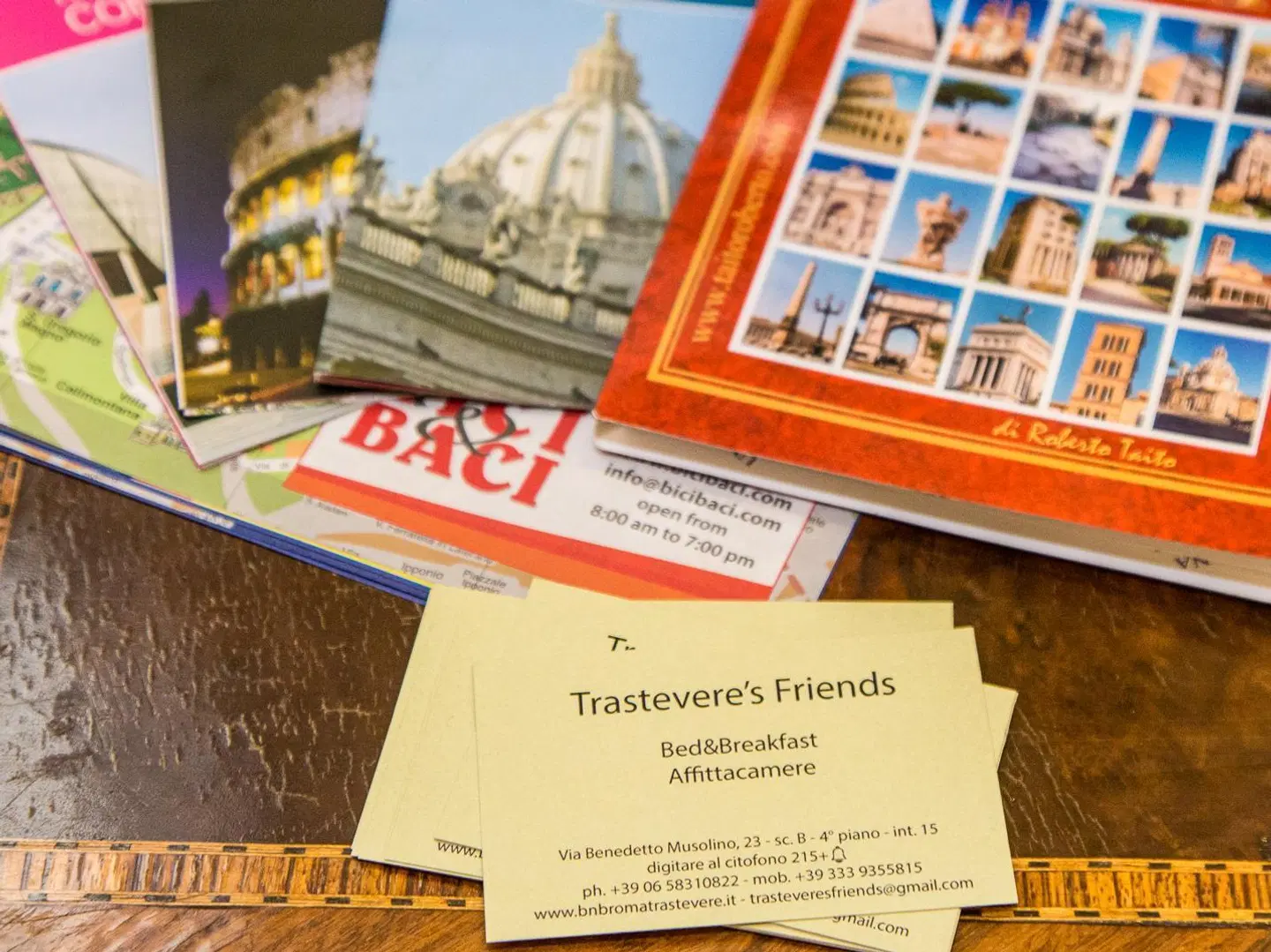 Trastevere's Friends Landkarte