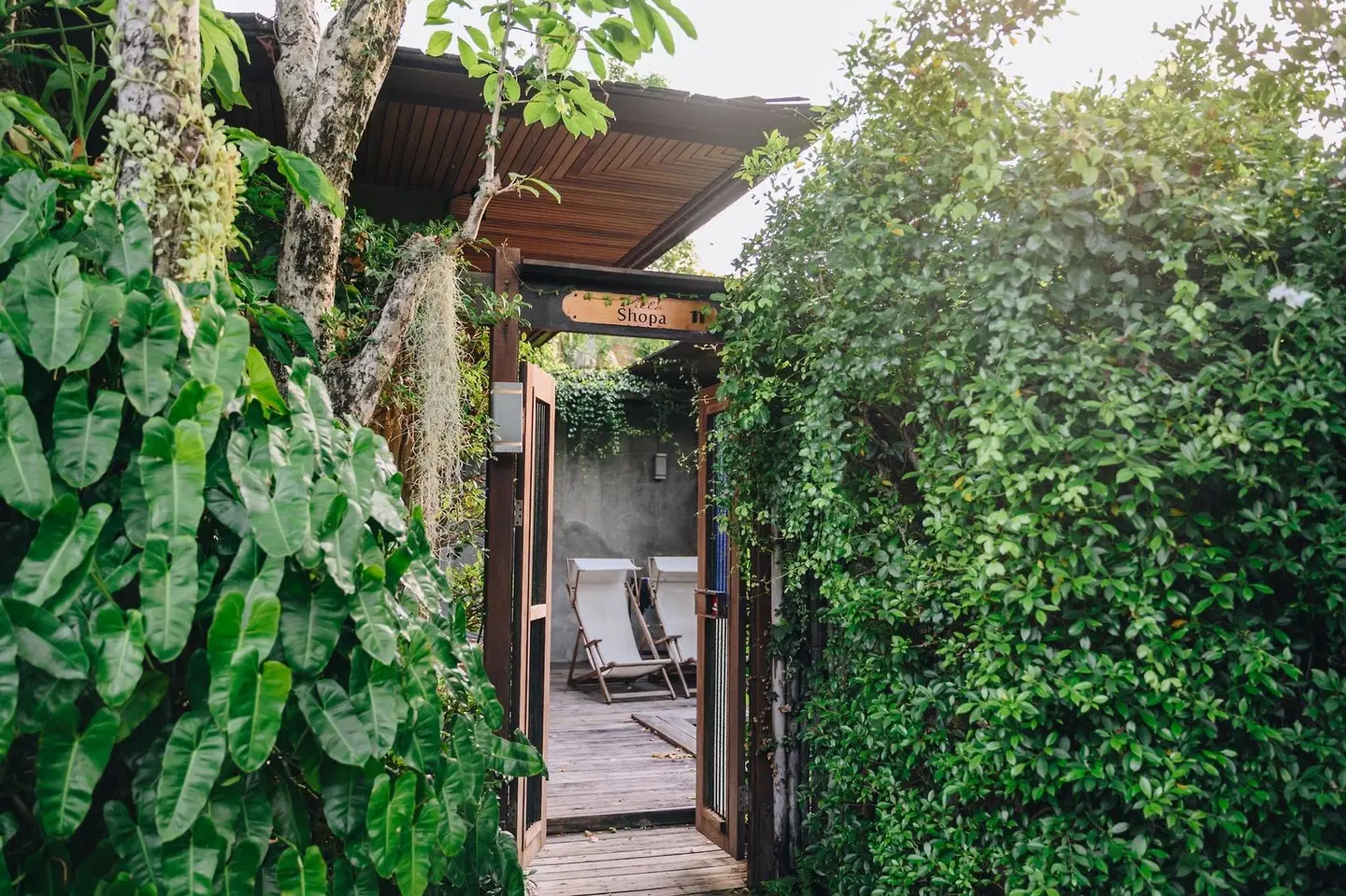 Tango Luxe Beach Villa Garten
