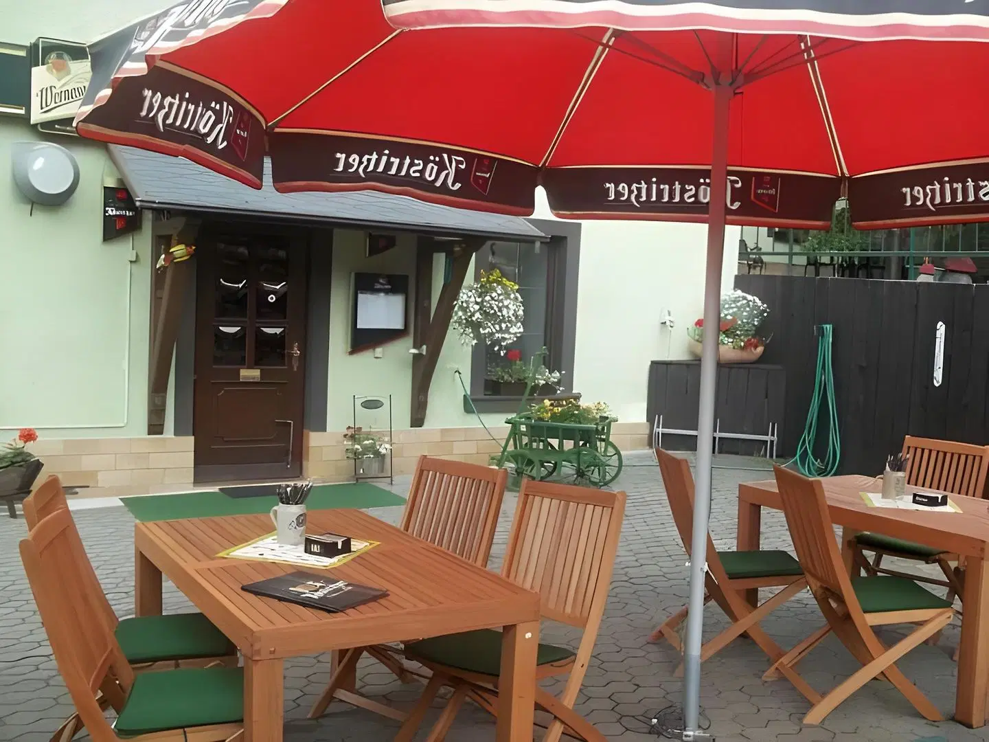 Pension Bennelliebschänke Terrasse