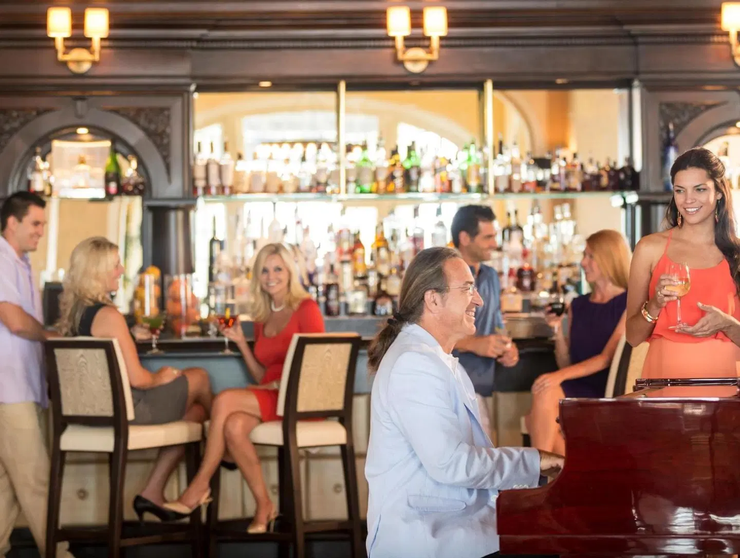 Hotel Galvez & Spa A Wyndham Grand Hotel Bar