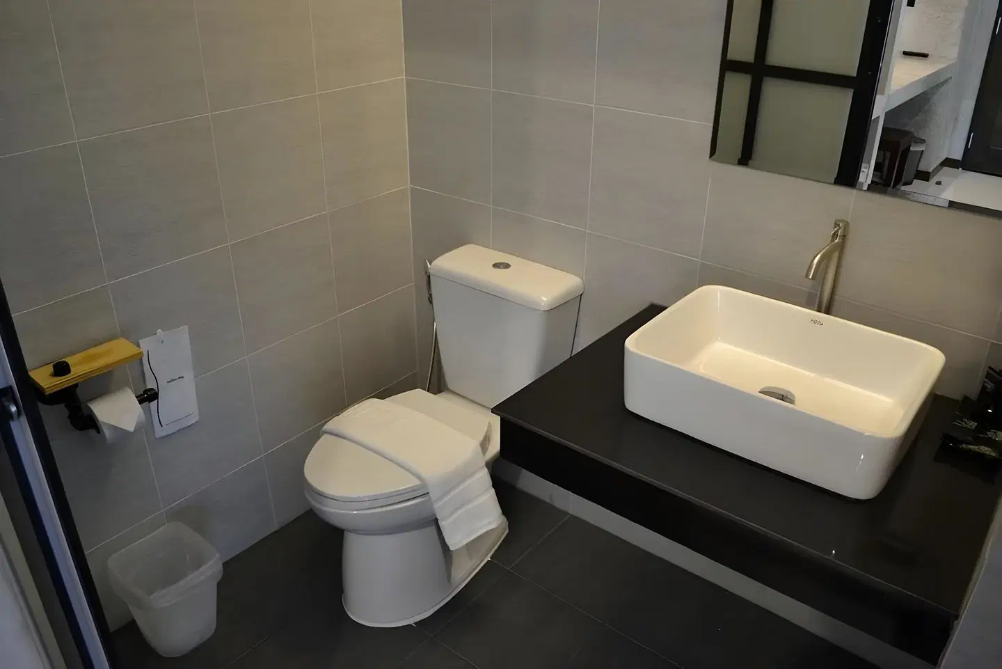 Ritsurin Boutique Hotel Badezimmer
