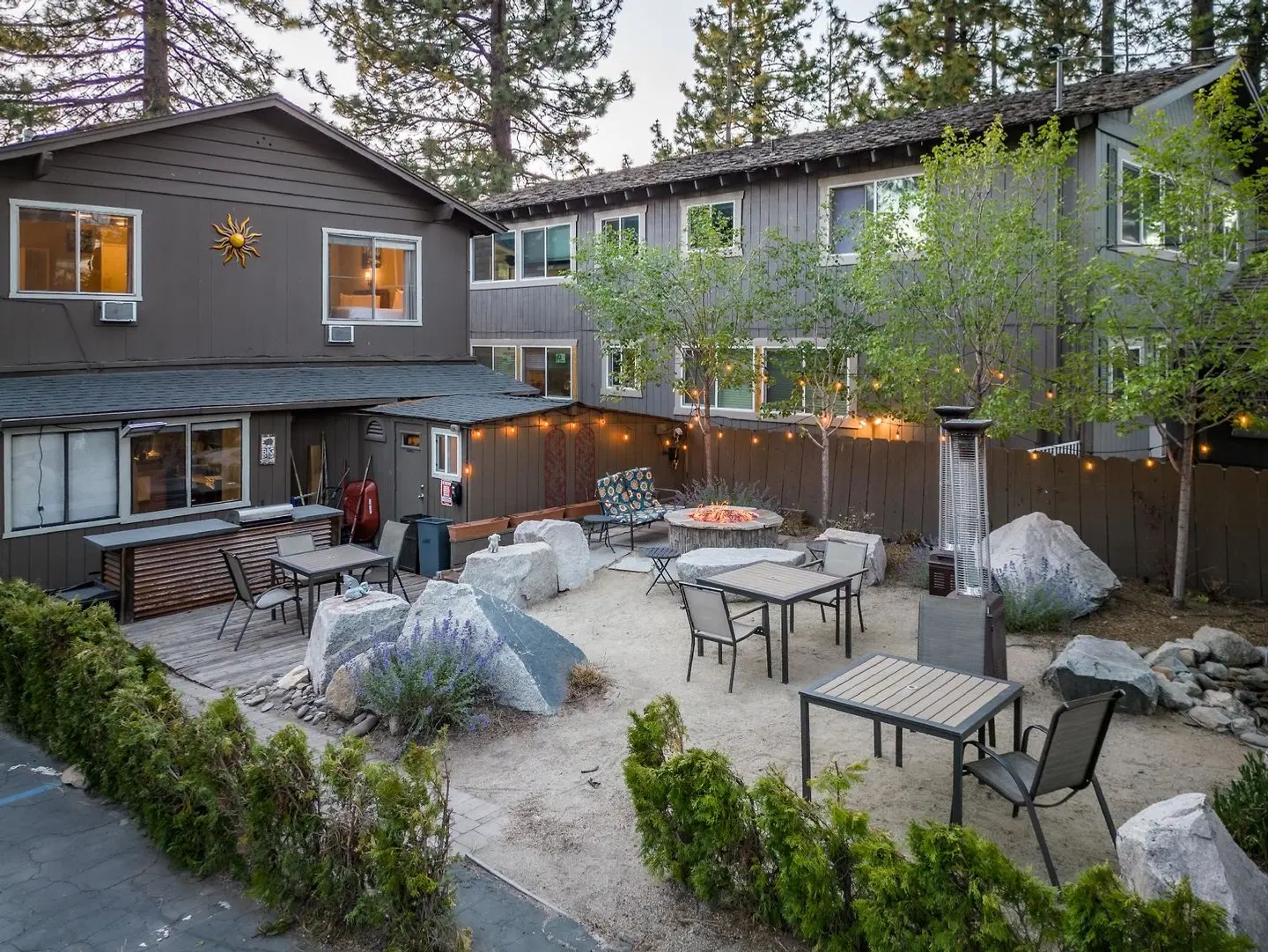 7 Seas Inn at Tahoe Terrasse