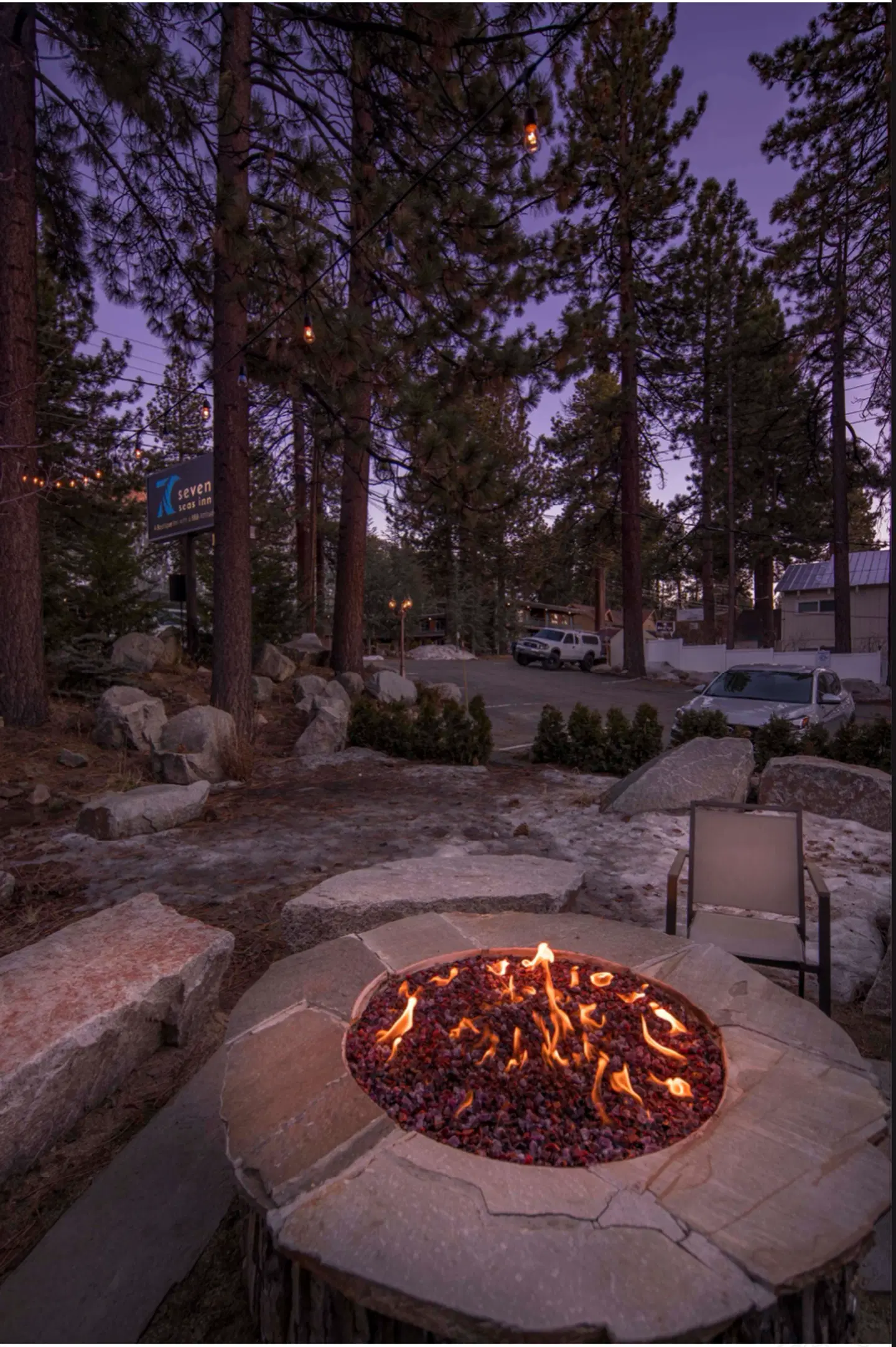 7 Seas Inn at Tahoe Terrasse