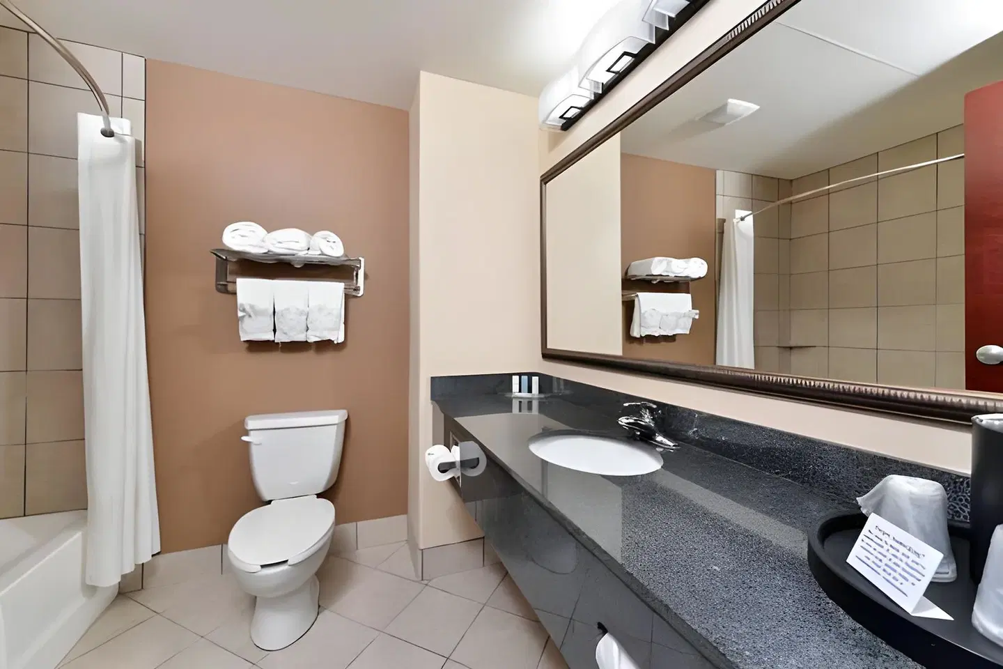 Comfort Suites Ennis Badezimmer