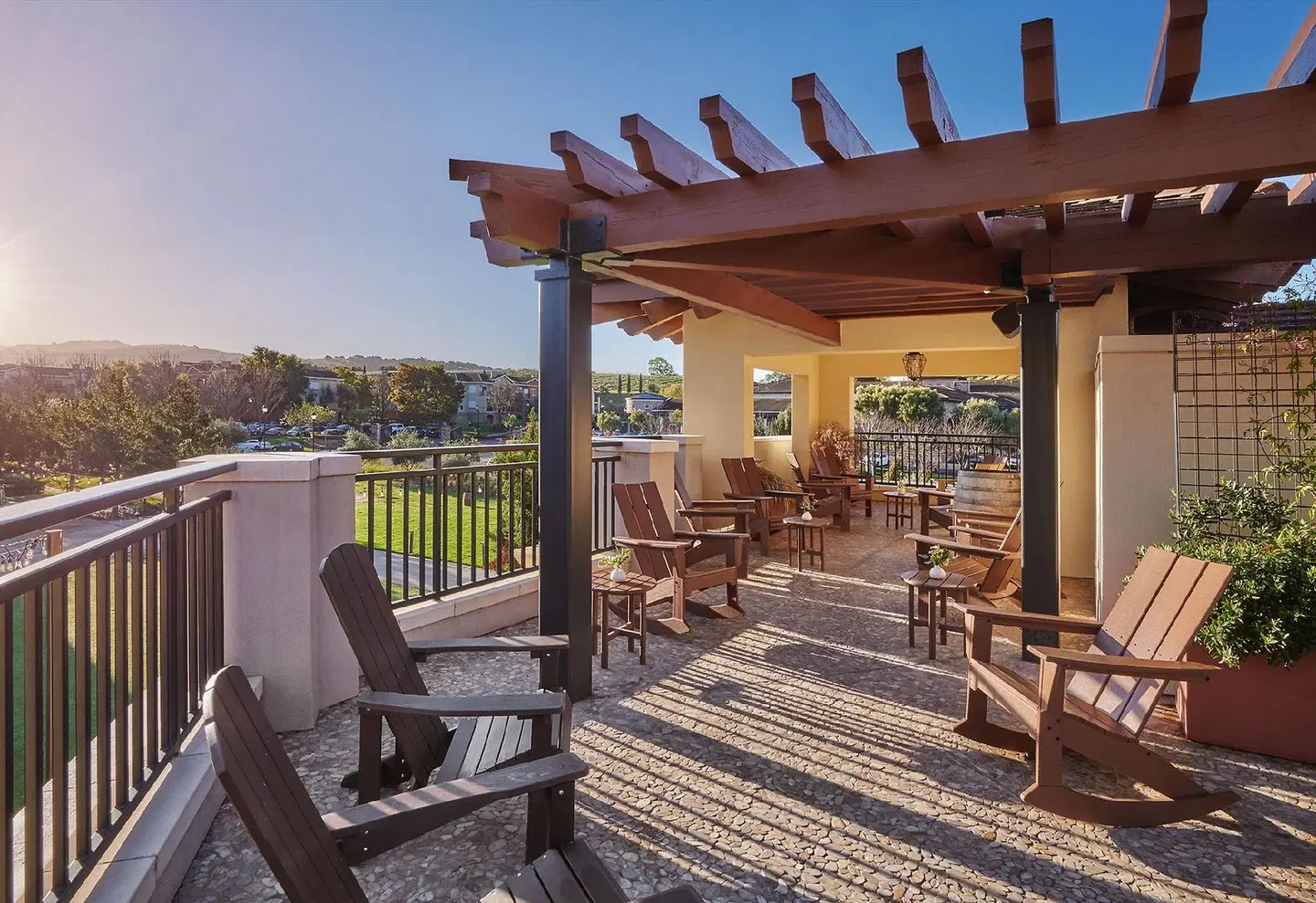 The Meritage Resort and Spa Terrasse