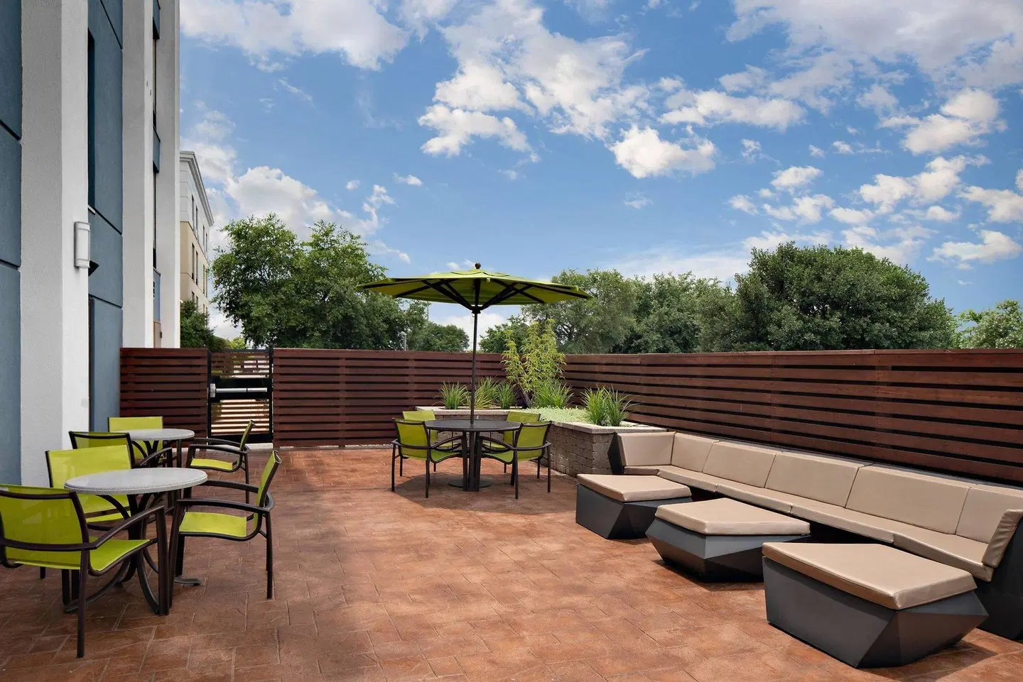 SpringHill Suites by Marriott Austin Round Rock Terrasse