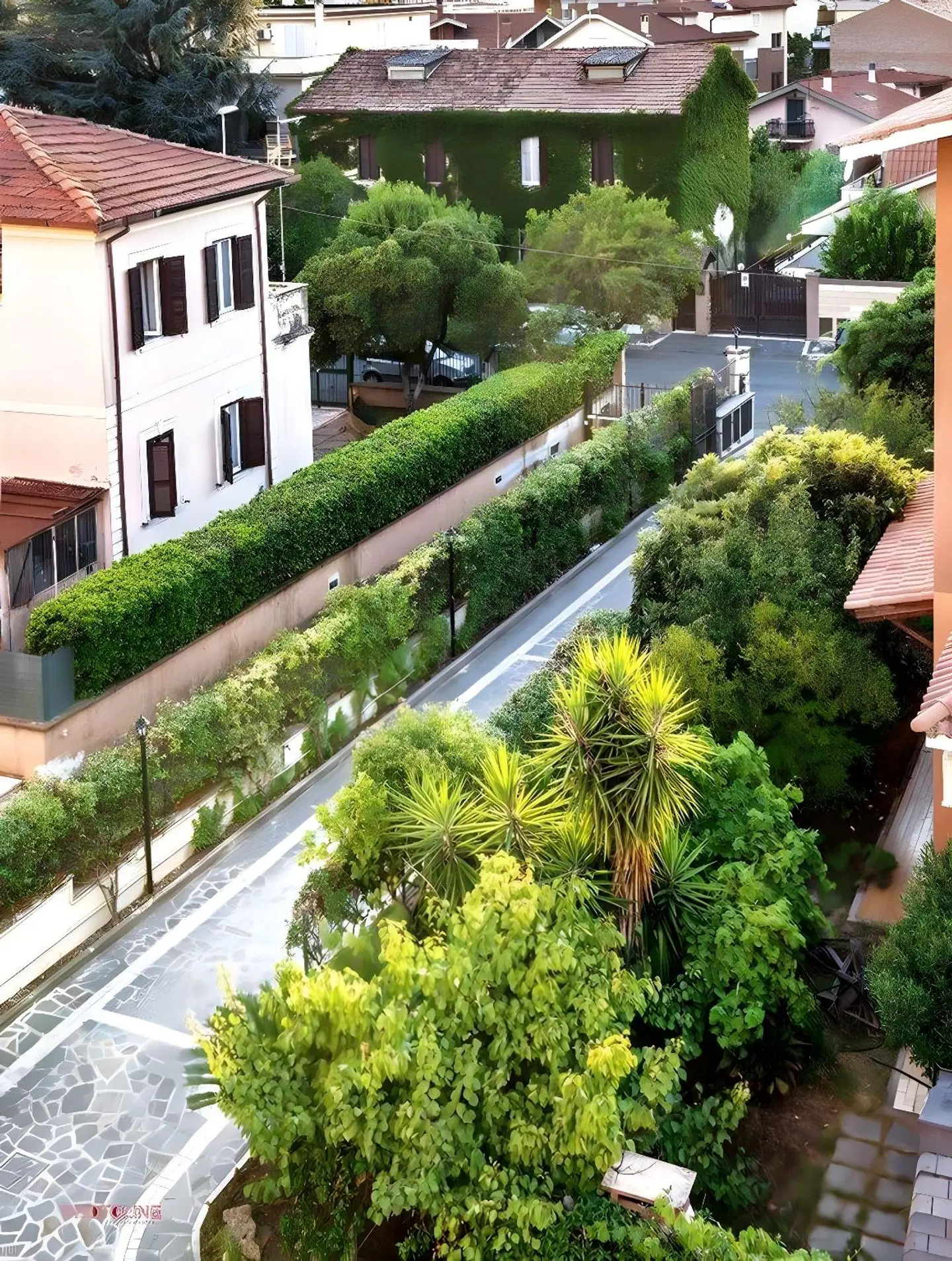 Villa Giulia Ciampino Garten