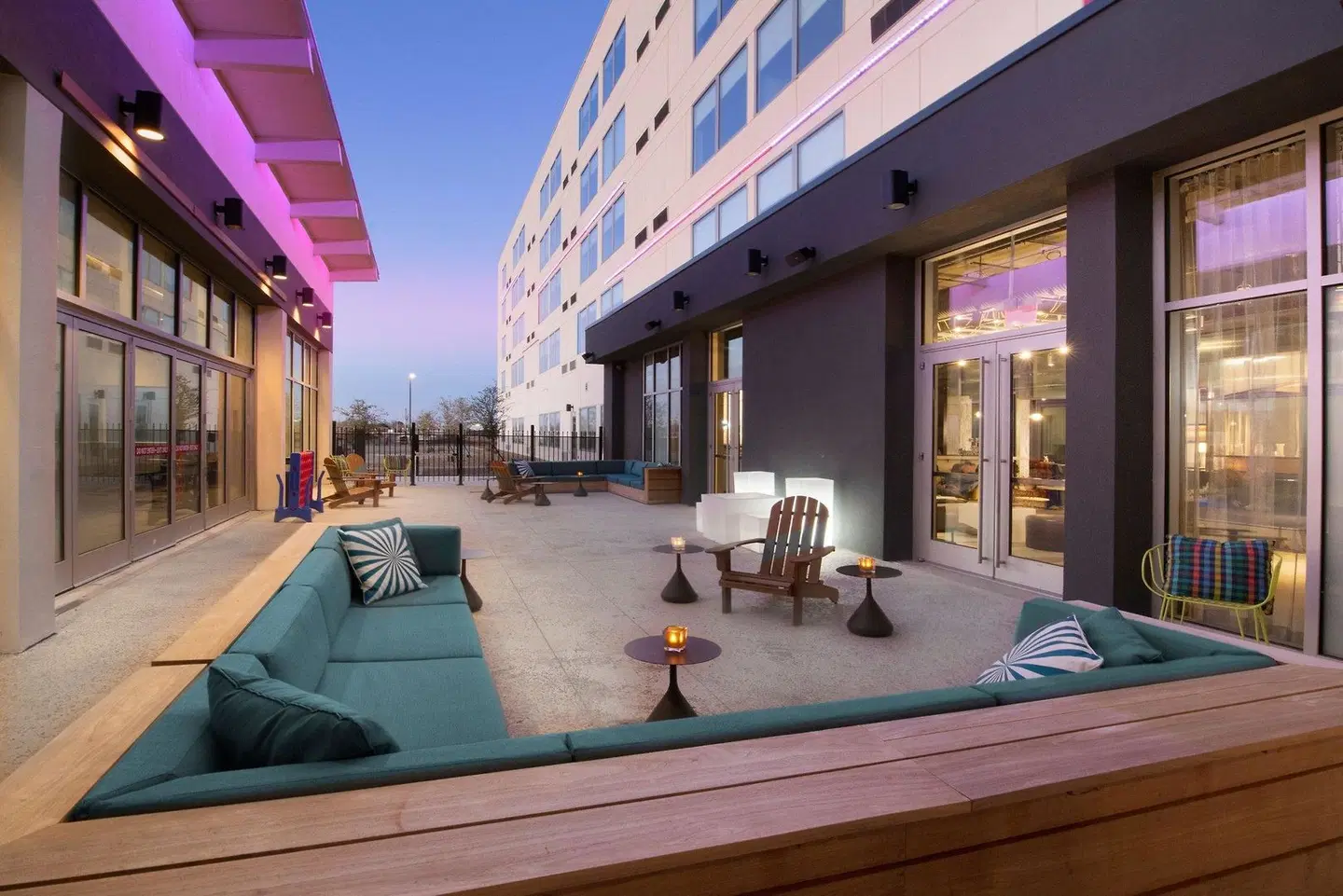 Aloft Lubbock Terrasse