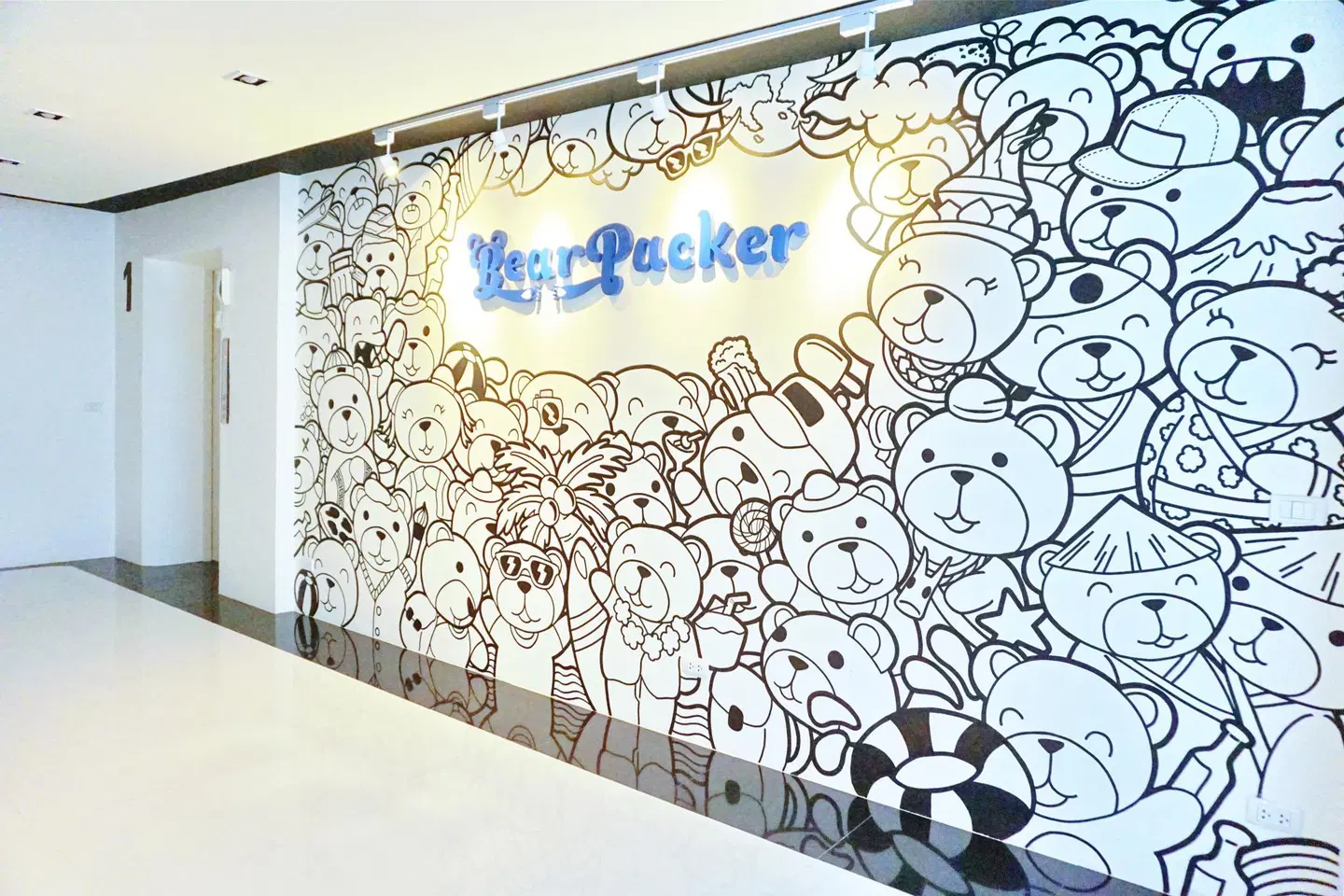 BearPacker Patong Hostel Landkarte