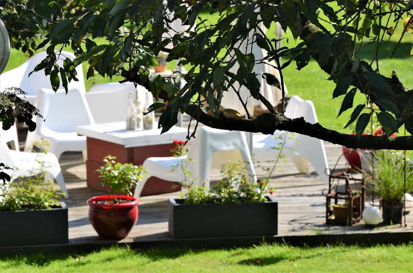 Gästehof Rehedyk Garten