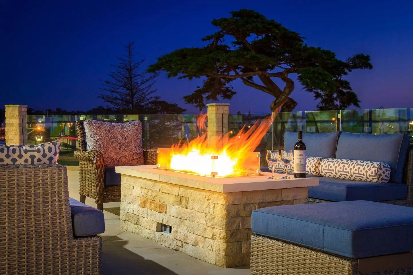 SpringHill Suites by Marriott The Dunes On Monterey Bay Terrasse