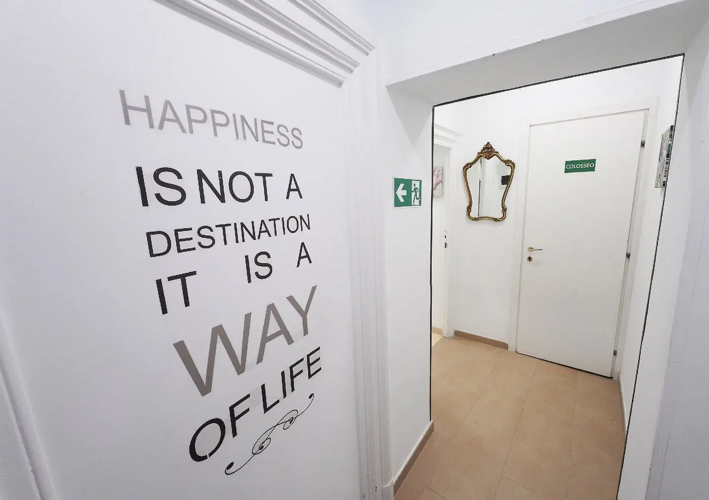 Key Rome Center Guesthouse Badezimmer