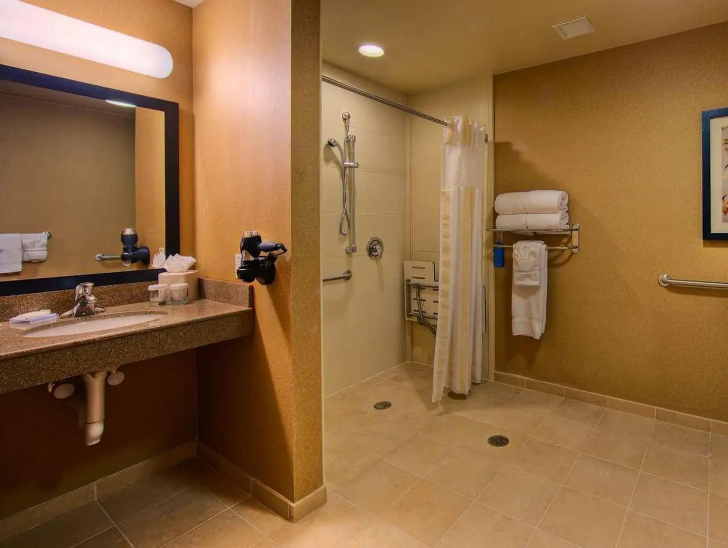 Hilton Garden Inn DFW North Grapevine Badezimmer