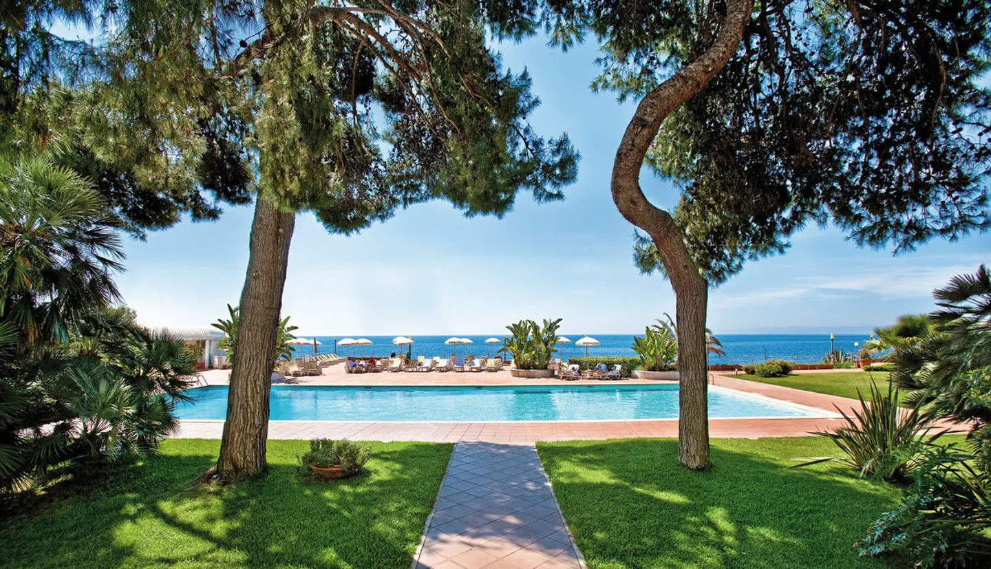 Grand Hotel Baia Verde Garten
