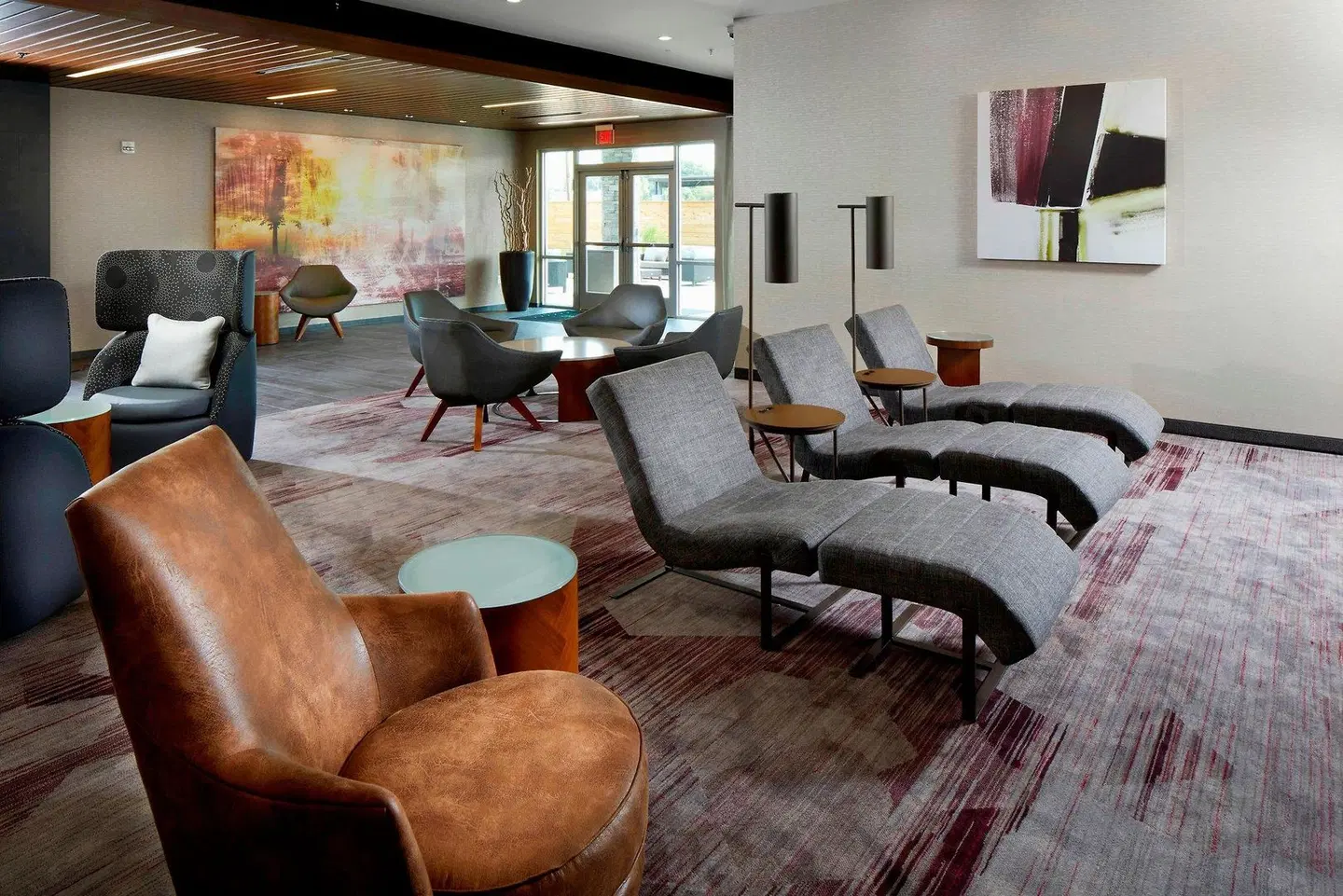 Courtyard by Marriott Houston Intercontinental Airport LOUNGE_LOBBY